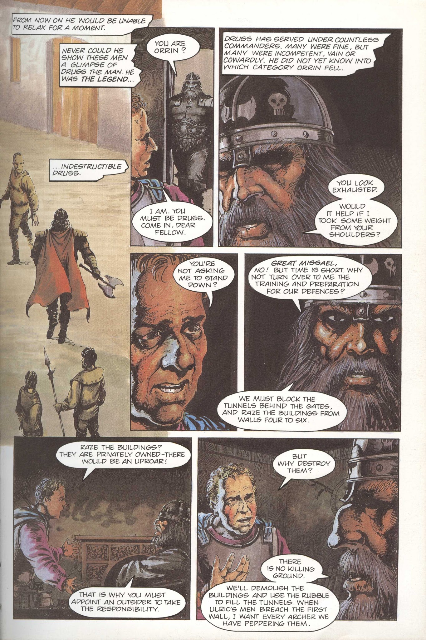 Read online David Gemmell's Legend: A Graphic Novel comic -  Issue # TPB - 32