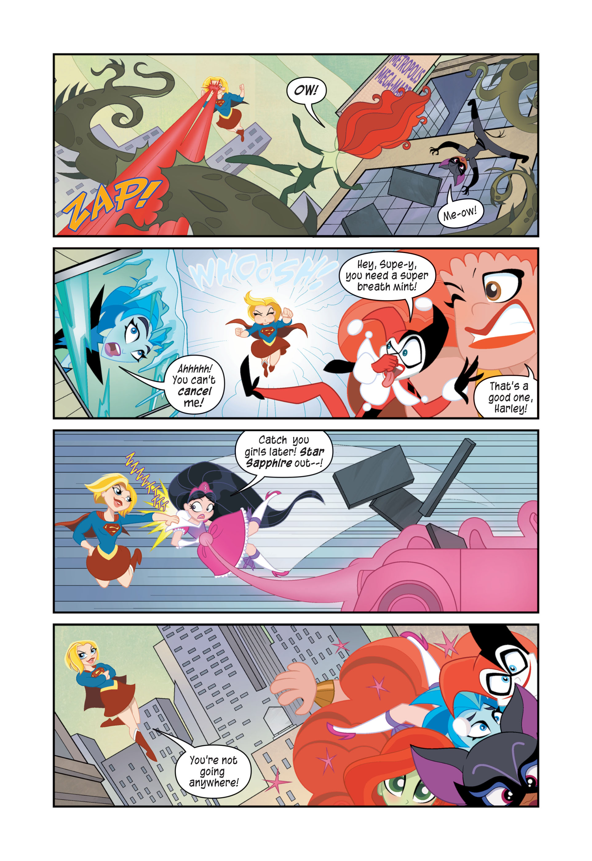 Read online DC Super Hero Girls: At Metropolis High comic -  Issue # TPB - 8