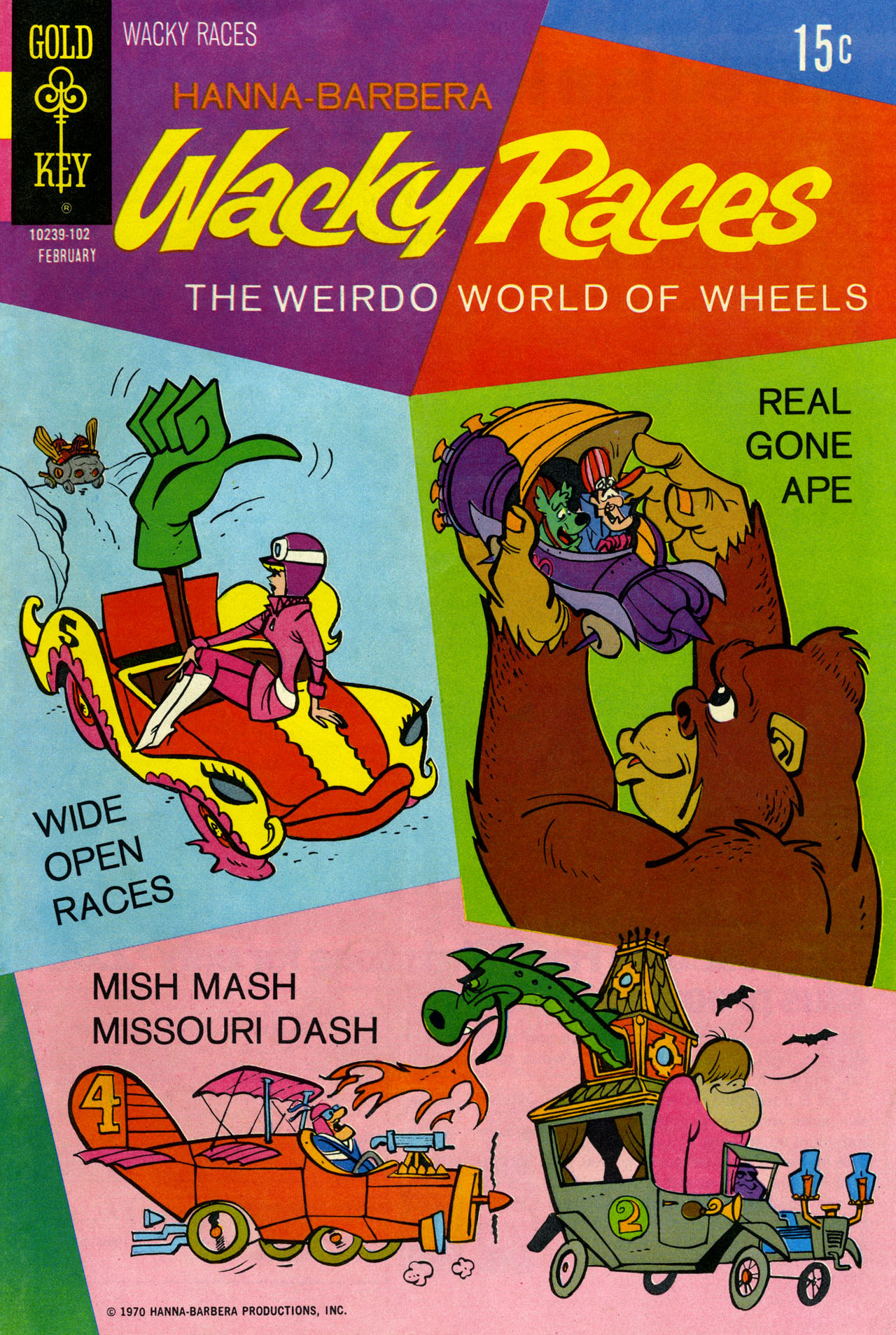 Read online Hanna-Barbera Wacky Races comic -  Issue #2 - 1