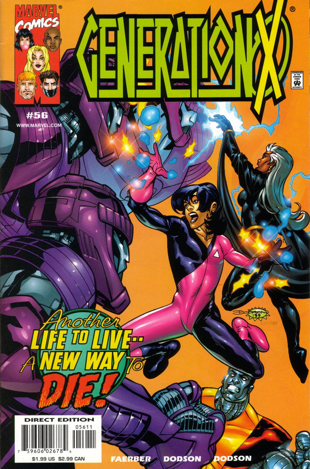 Read online Generation X comic -  Issue #56 - 1