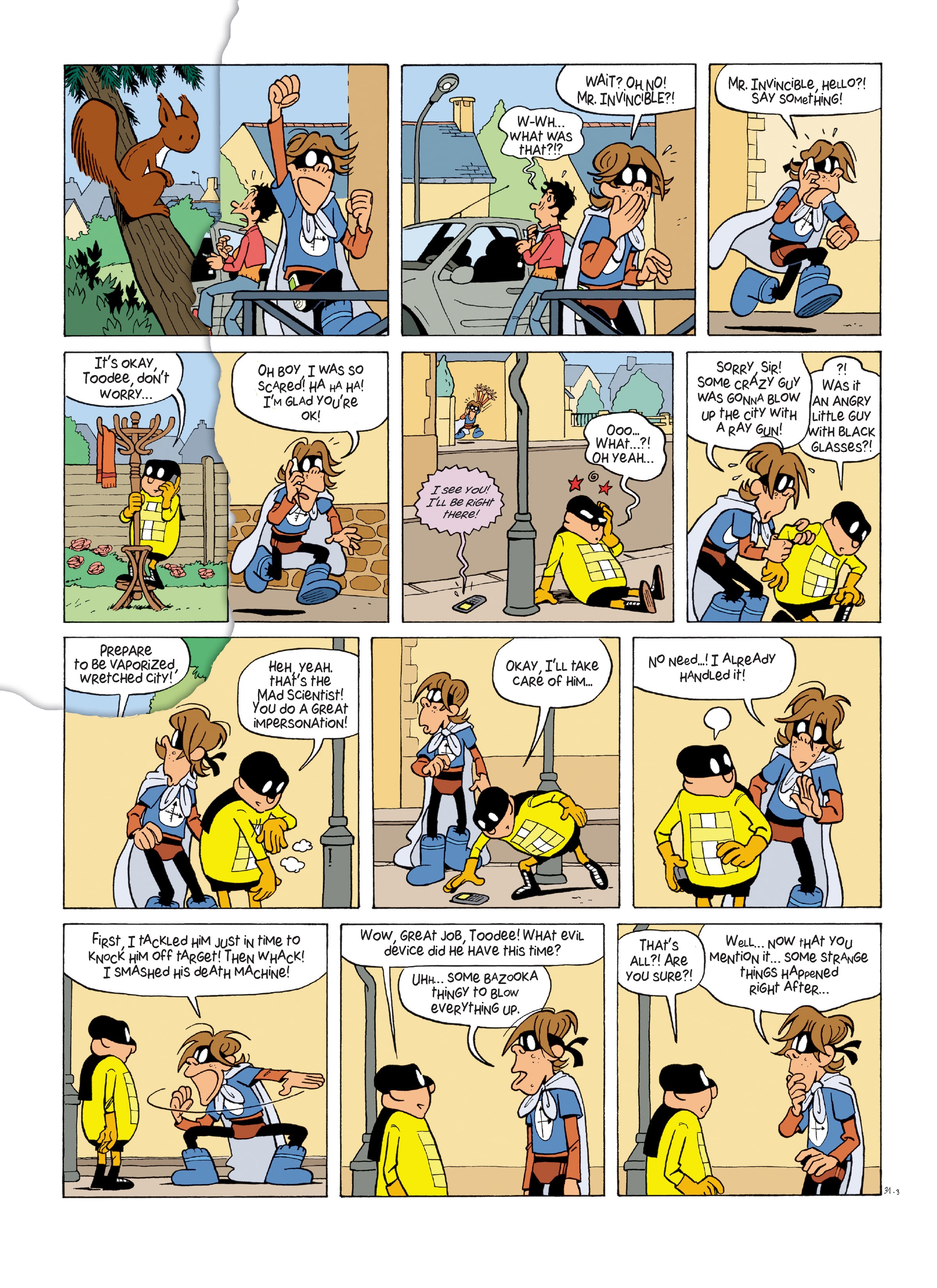 Read online Mister Invincible comic -  Issue #1 - 31