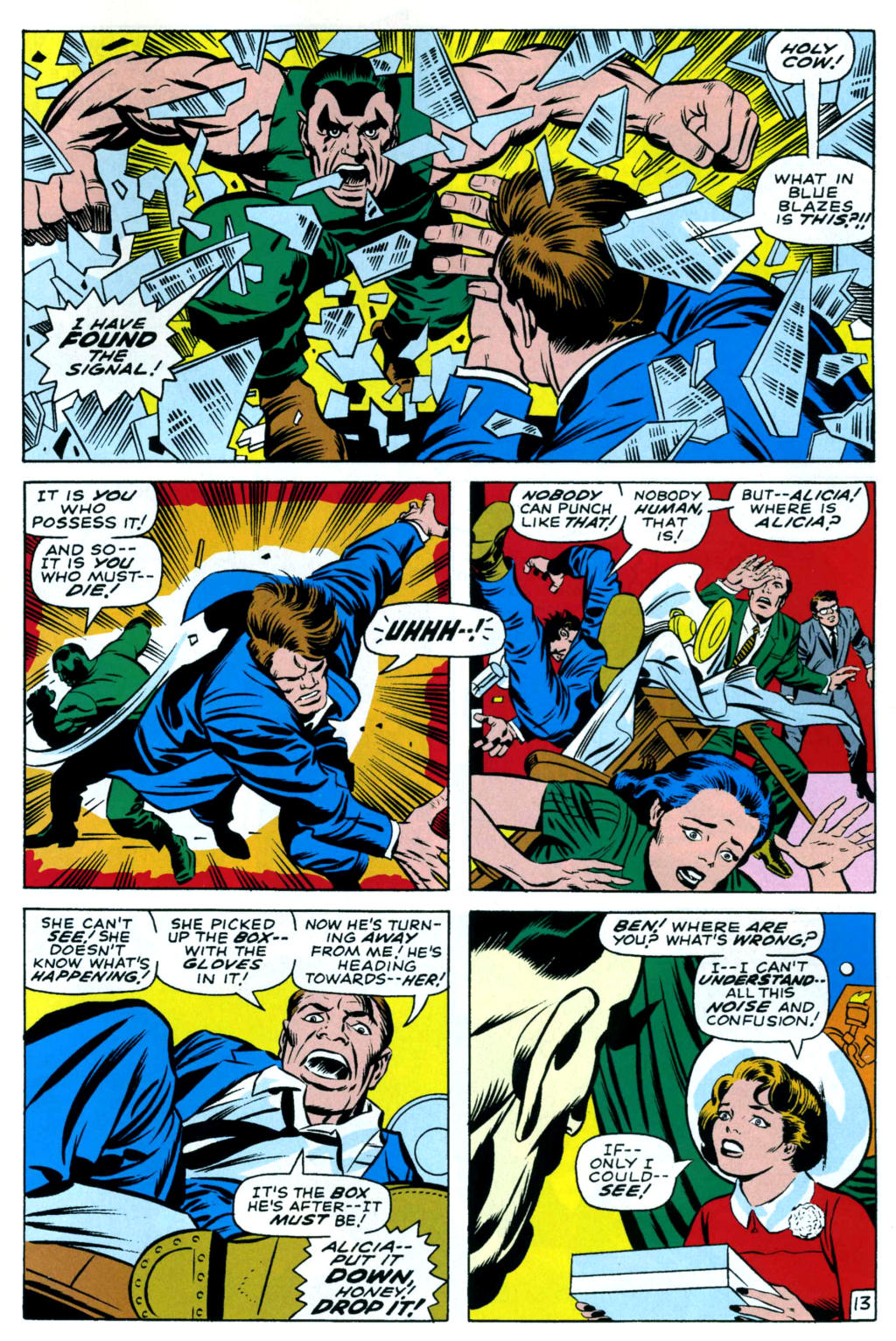 Read online Stan Lee Meets the Thing comic -  Issue # Full - 38