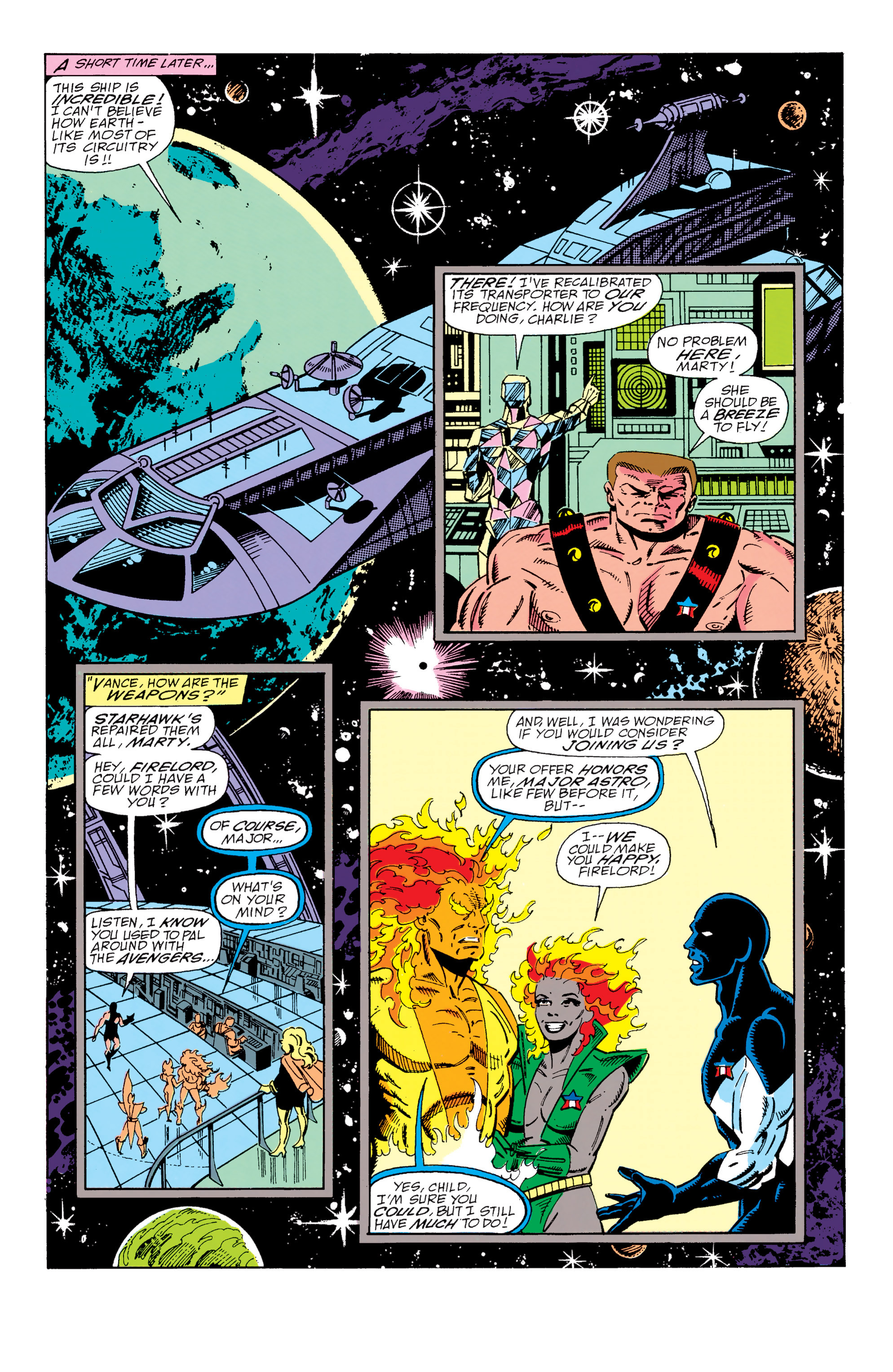 Read online Guardians of the Galaxy (1990) comic -  Issue # _TPB Guardians of the Galaxy by Jim Valentino 1 (Part 1) - 87