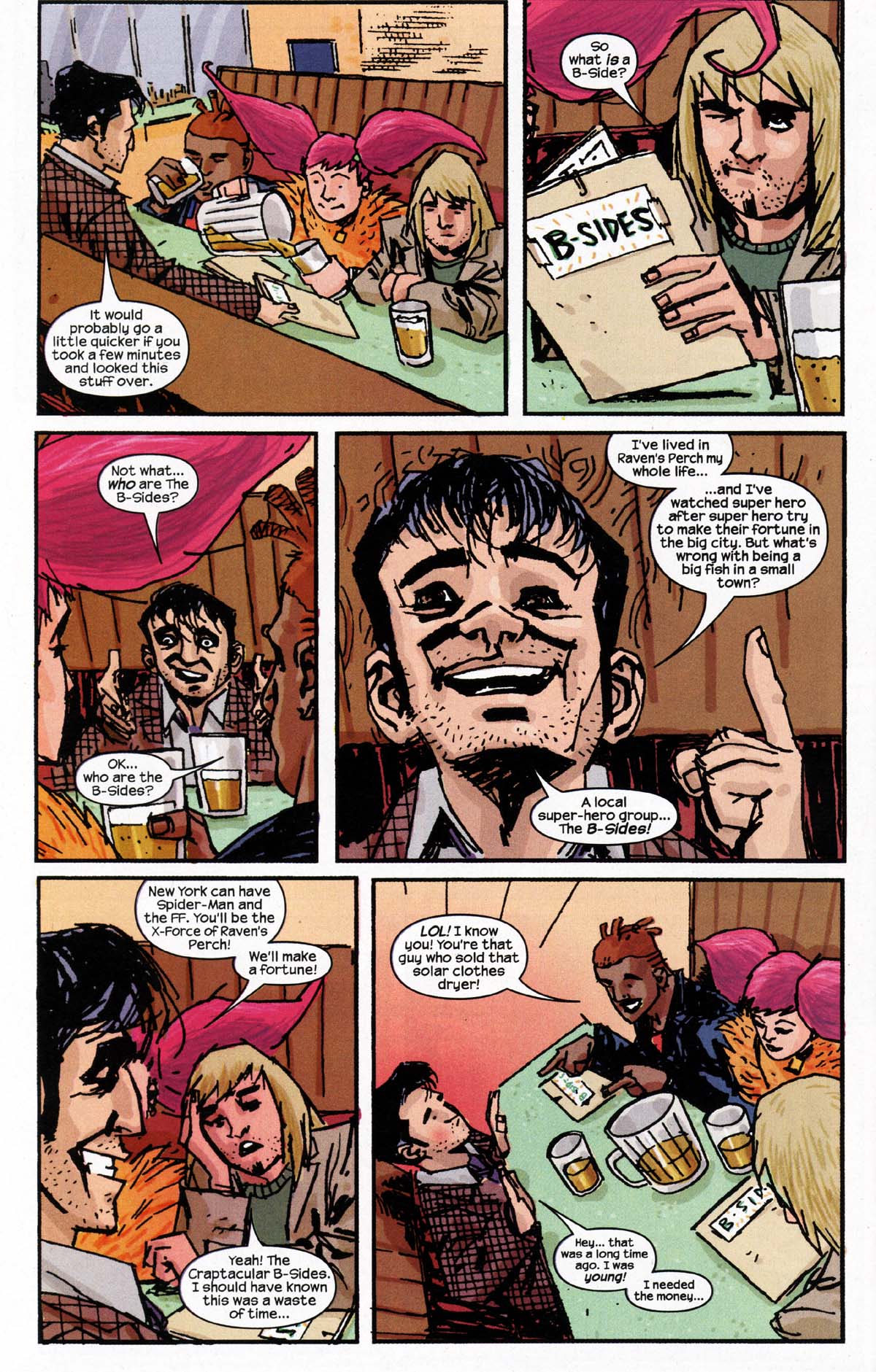 Read online B-Sides comic -  Issue #1 - 19