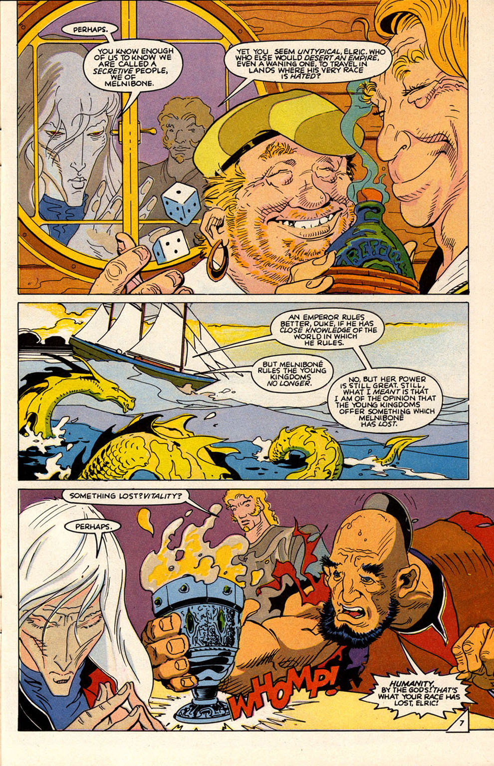 Read online Elric: Sailor on the Seas of Fate comic -  Issue #6 - 9