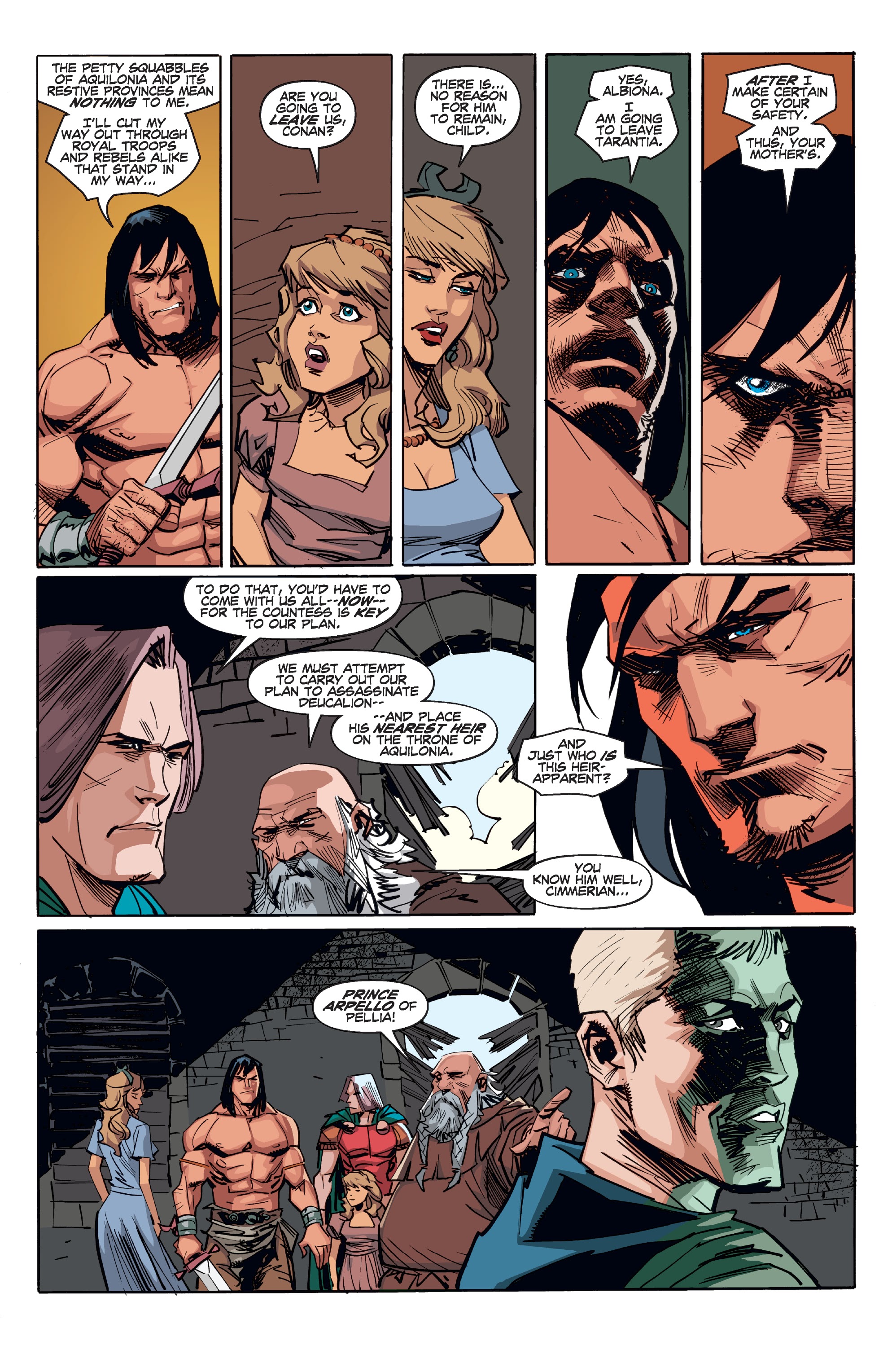 Read online Conan Chronicles Epic Collection comic -  Issue # TPB Horrors Beneath the Stones (Part 3) - 5