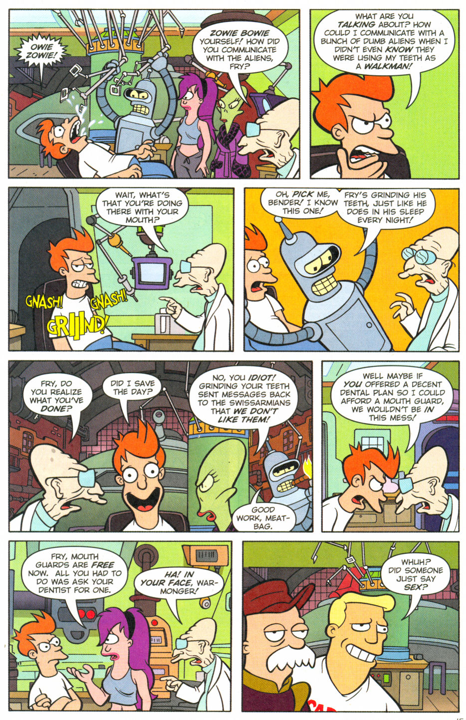 Read online Futurama Comics comic -  Issue #21 - 16