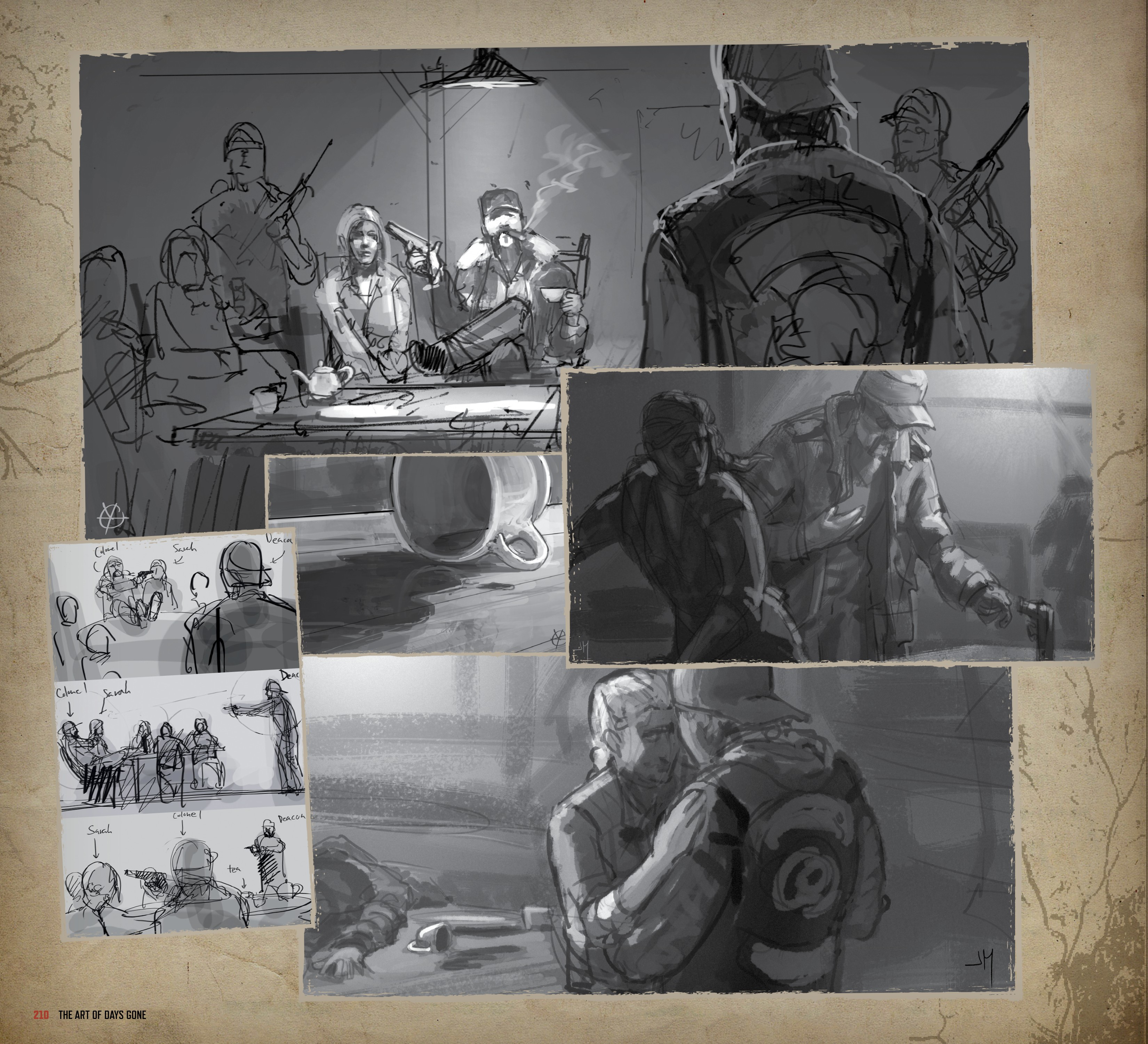 Read online The Art of Days Gone comic -  Issue # TPB (Part 2) - 90