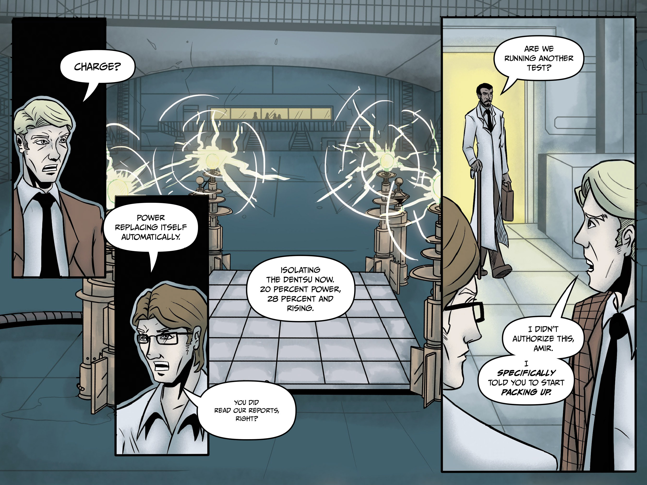 Read online CHARGE comic -  Issue #1 - 35
