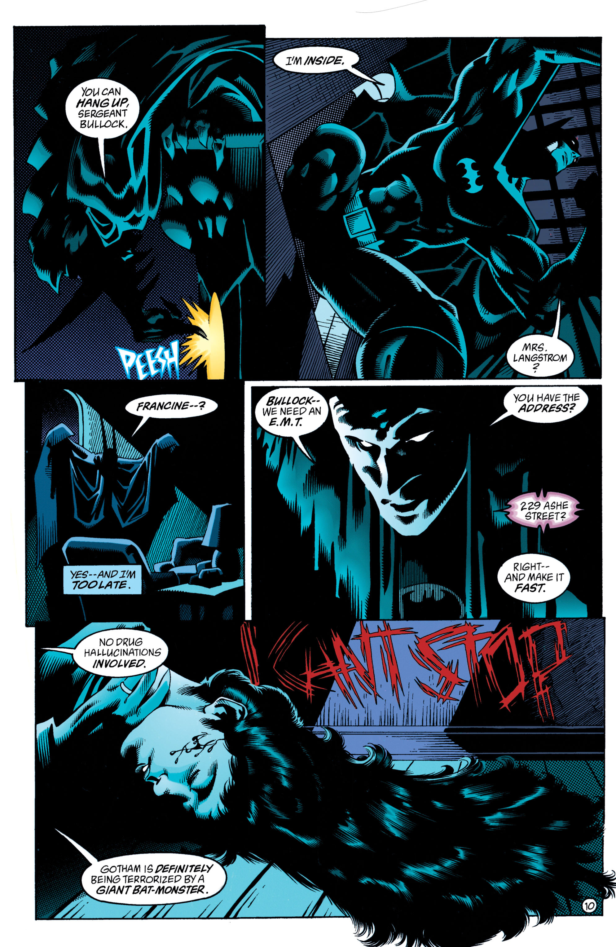 Read online Batman (1940) comic -  Issue #536 - 10