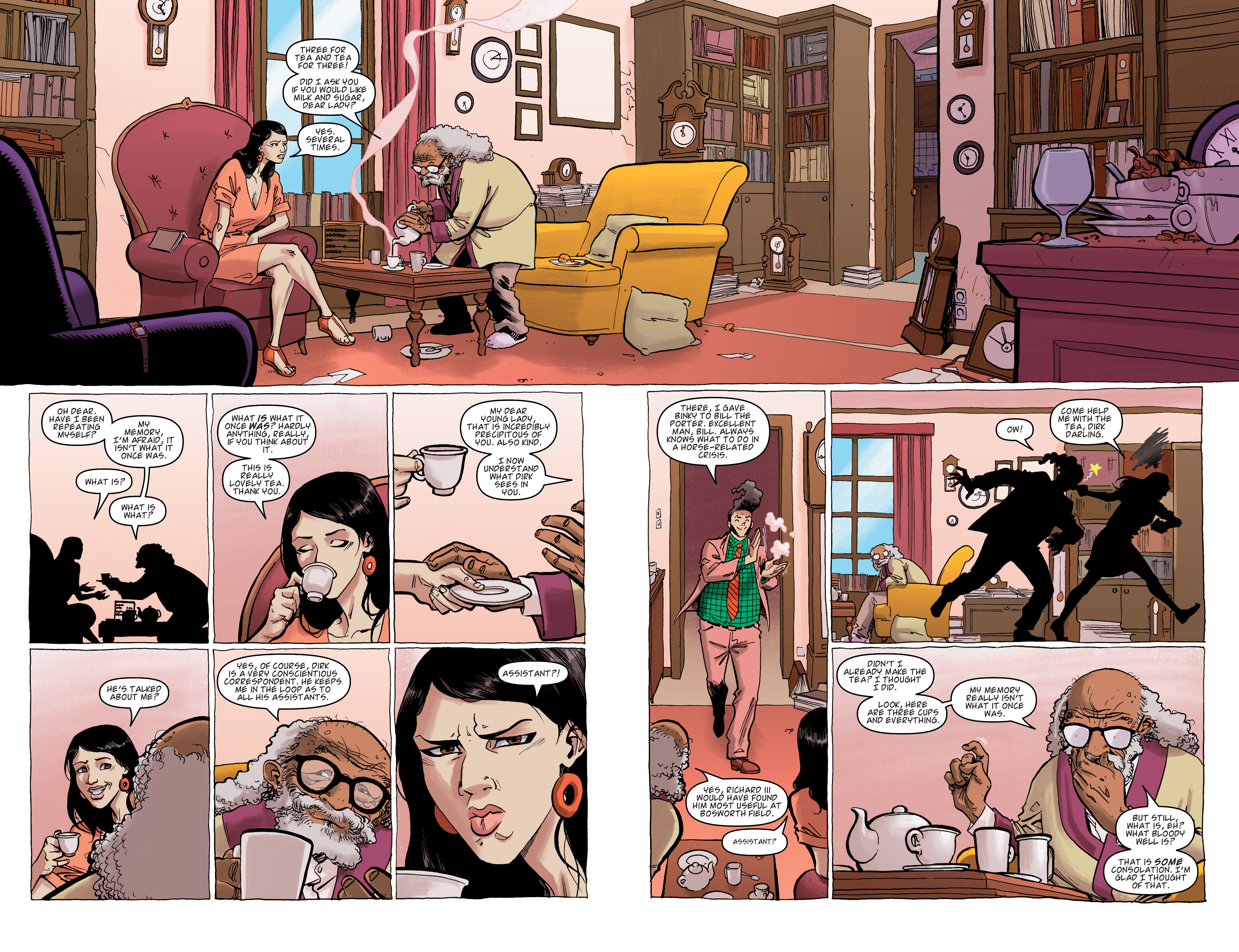 Read online Dirk Gently's Holistic Detective Agency: The Salmon of Doubt comic -  Issue #1 - 14