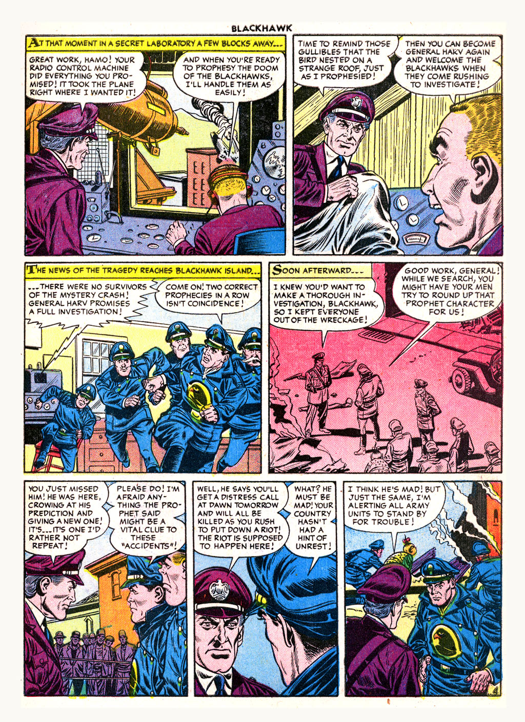 Read online Blackhawk (1957) comic -  Issue #94 - 29