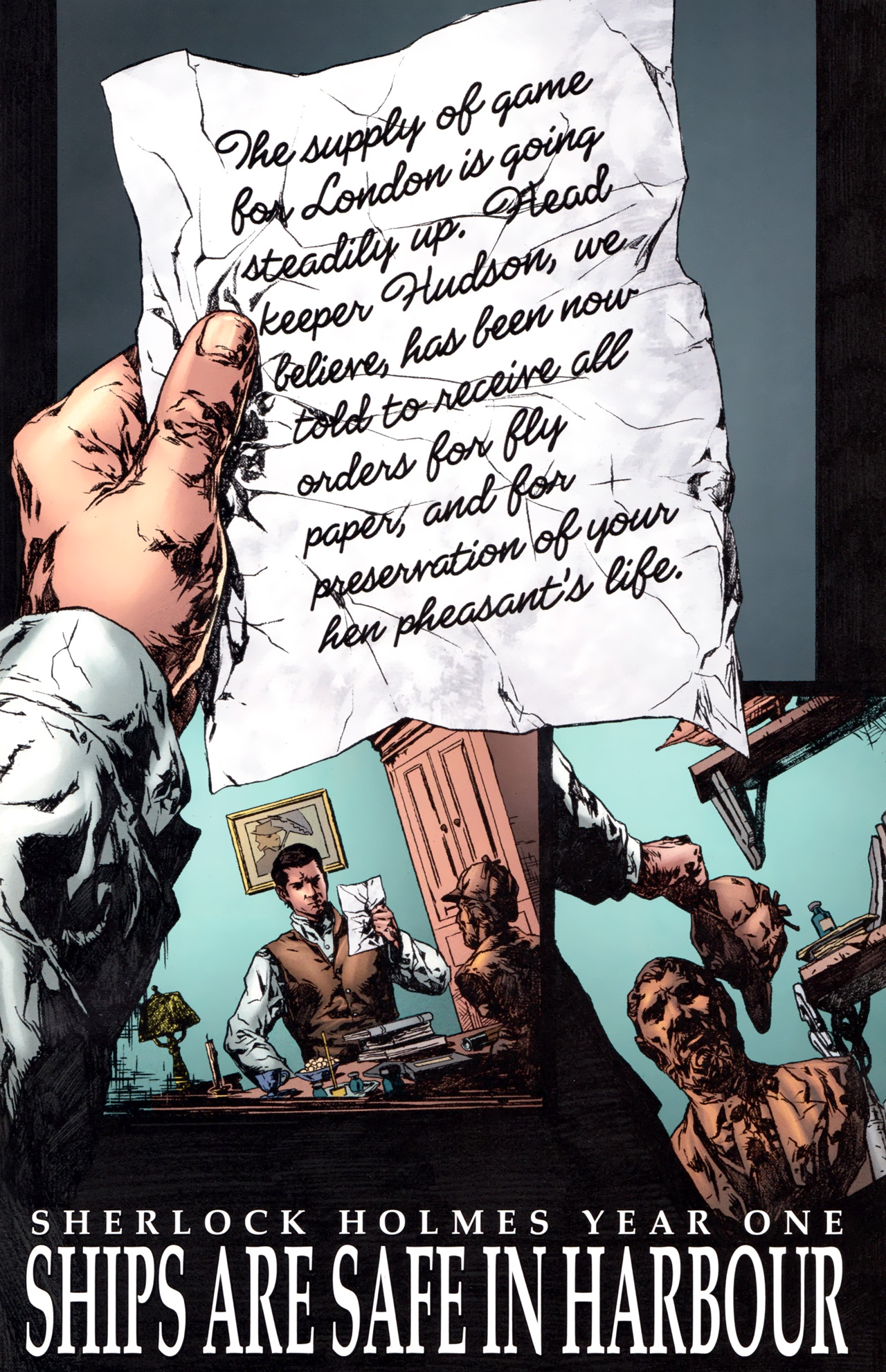 Read online Sherlock Holmes: Year One comic -  Issue #4 - 5