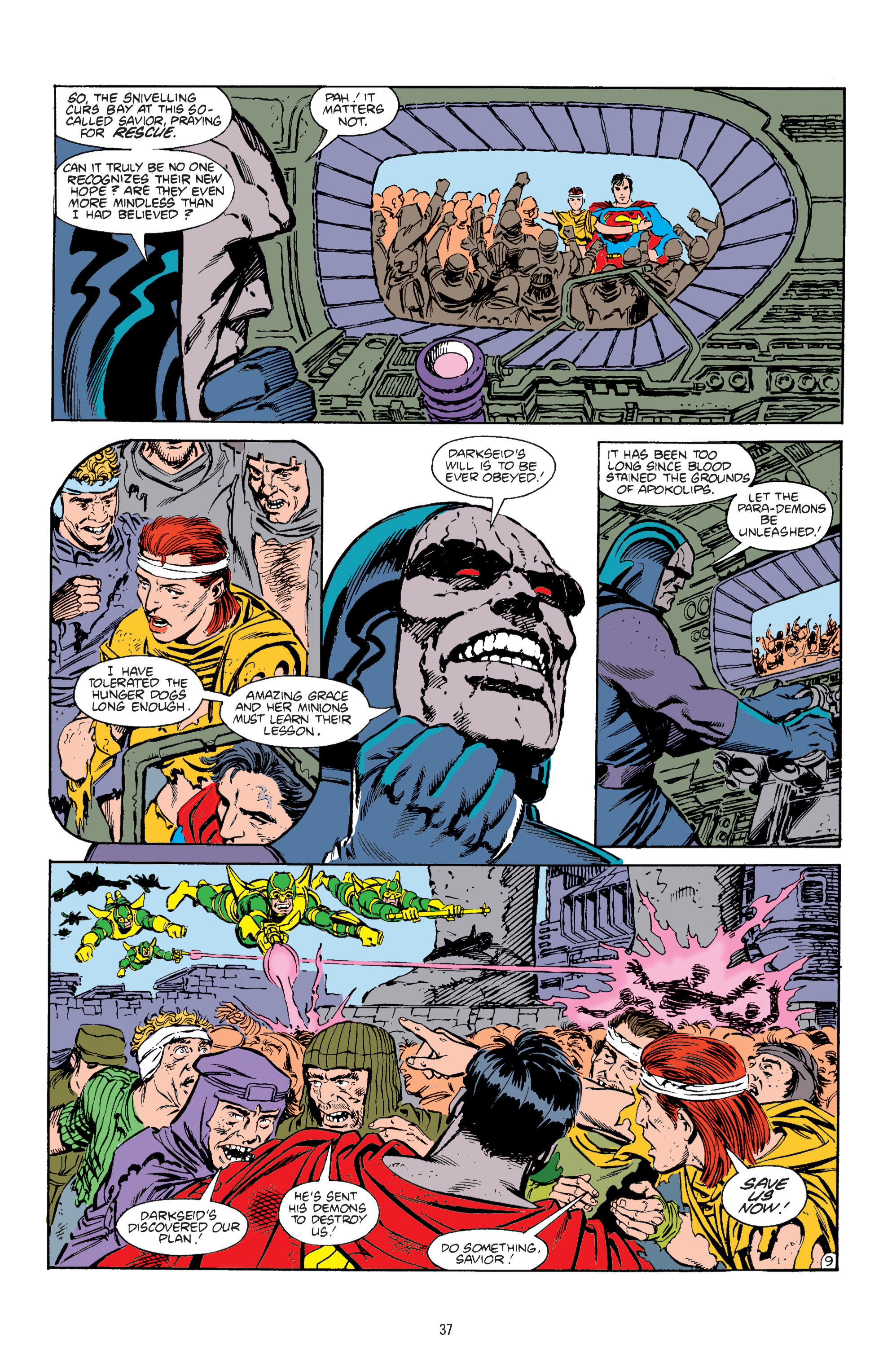 Read online Superman vs. Darkseid comic -  Issue # TPB - 37