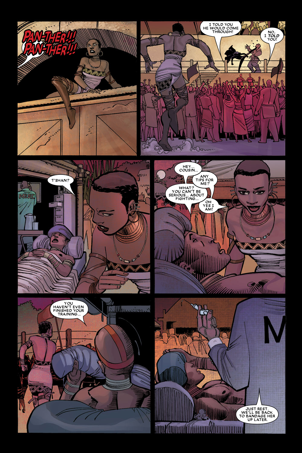 Black Panther (2005) issue 2 - Page 10