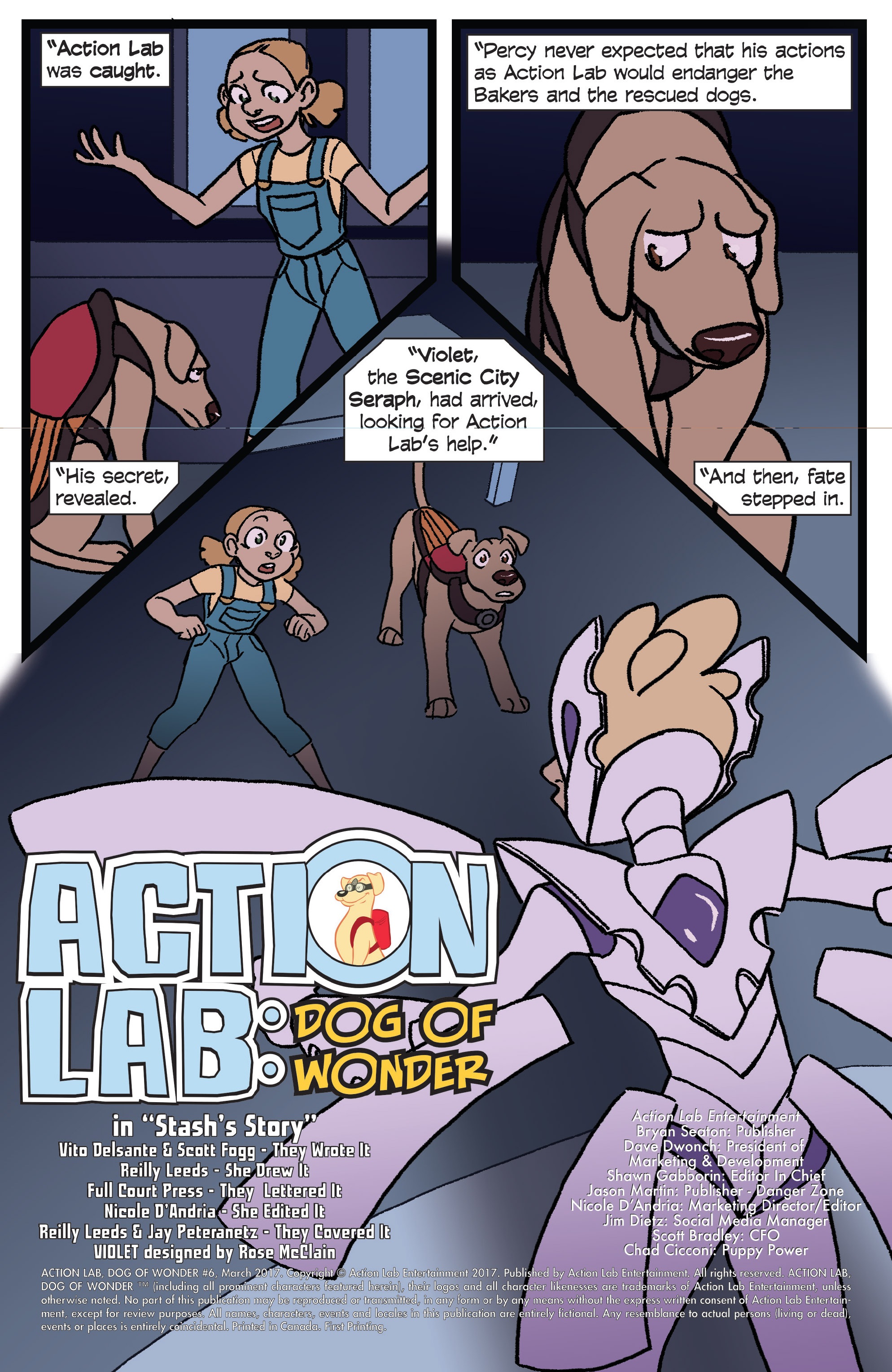 Read online Action Lab, Dog of Wonder comic -  Issue #6 - 3