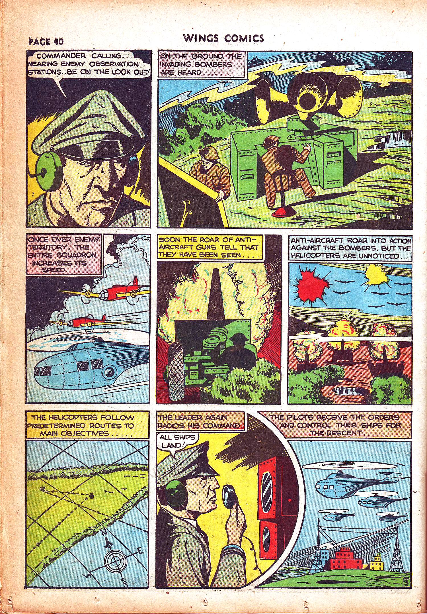 Read online Wings Comics comic -  Issue #3 - 42