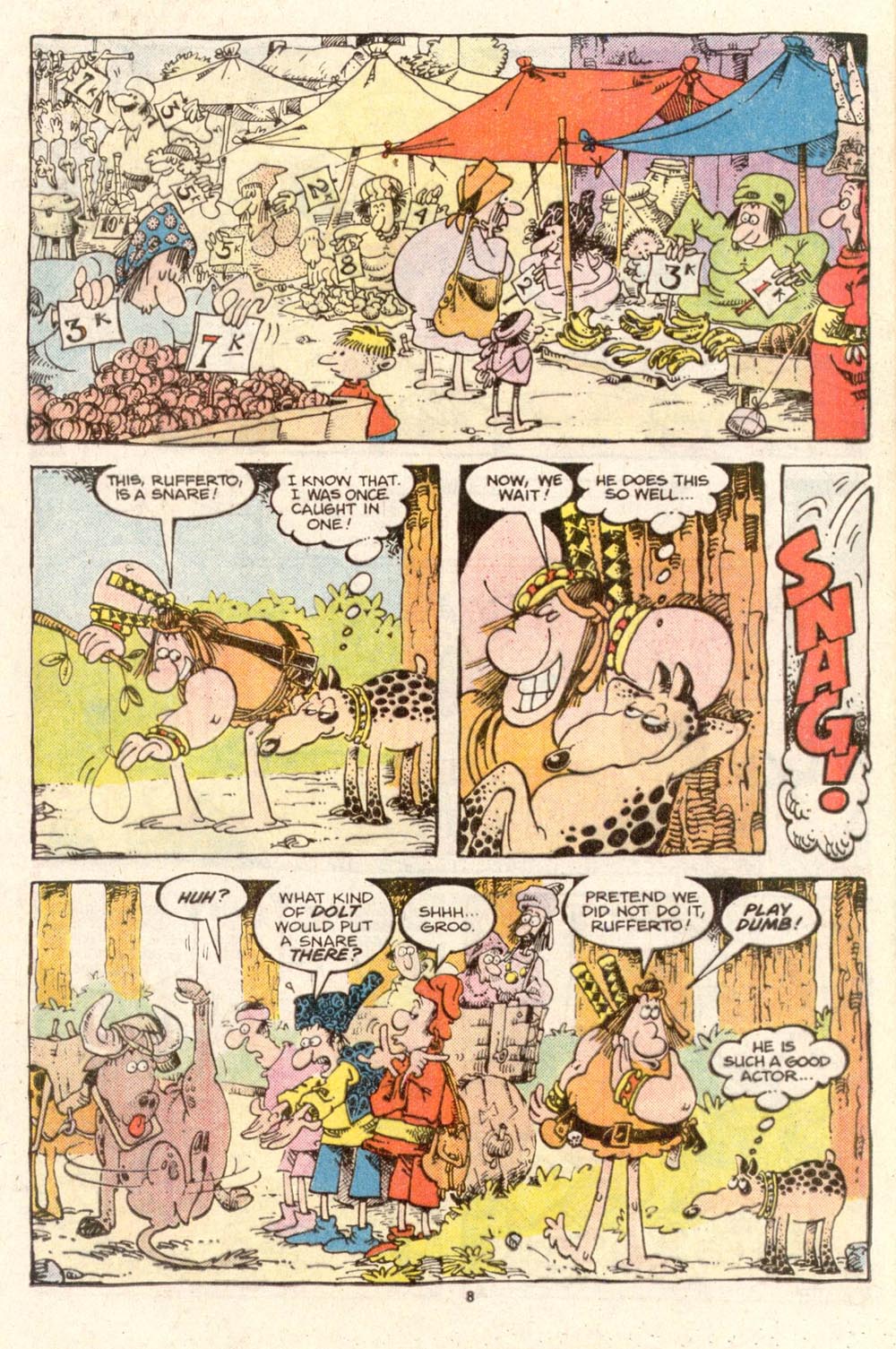 Read online Sergio Aragonés Groo the Wanderer comic -  Issue #37 - 8