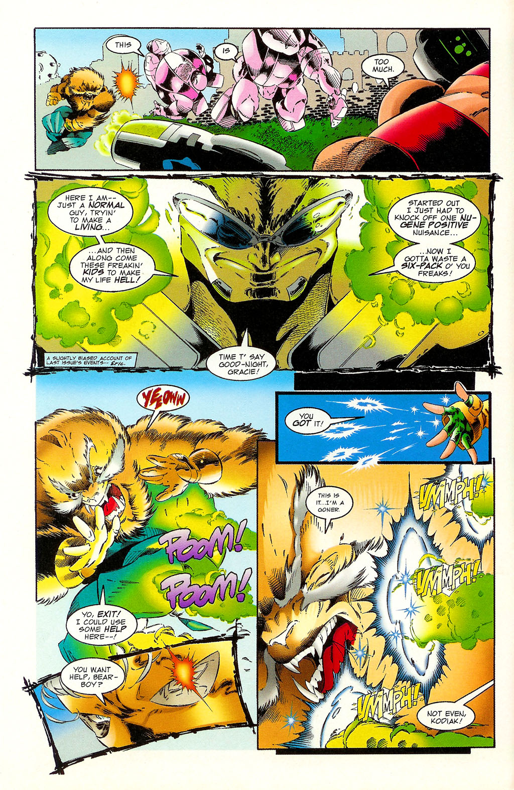 Read online NewMen comic -  Issue #3 - 5