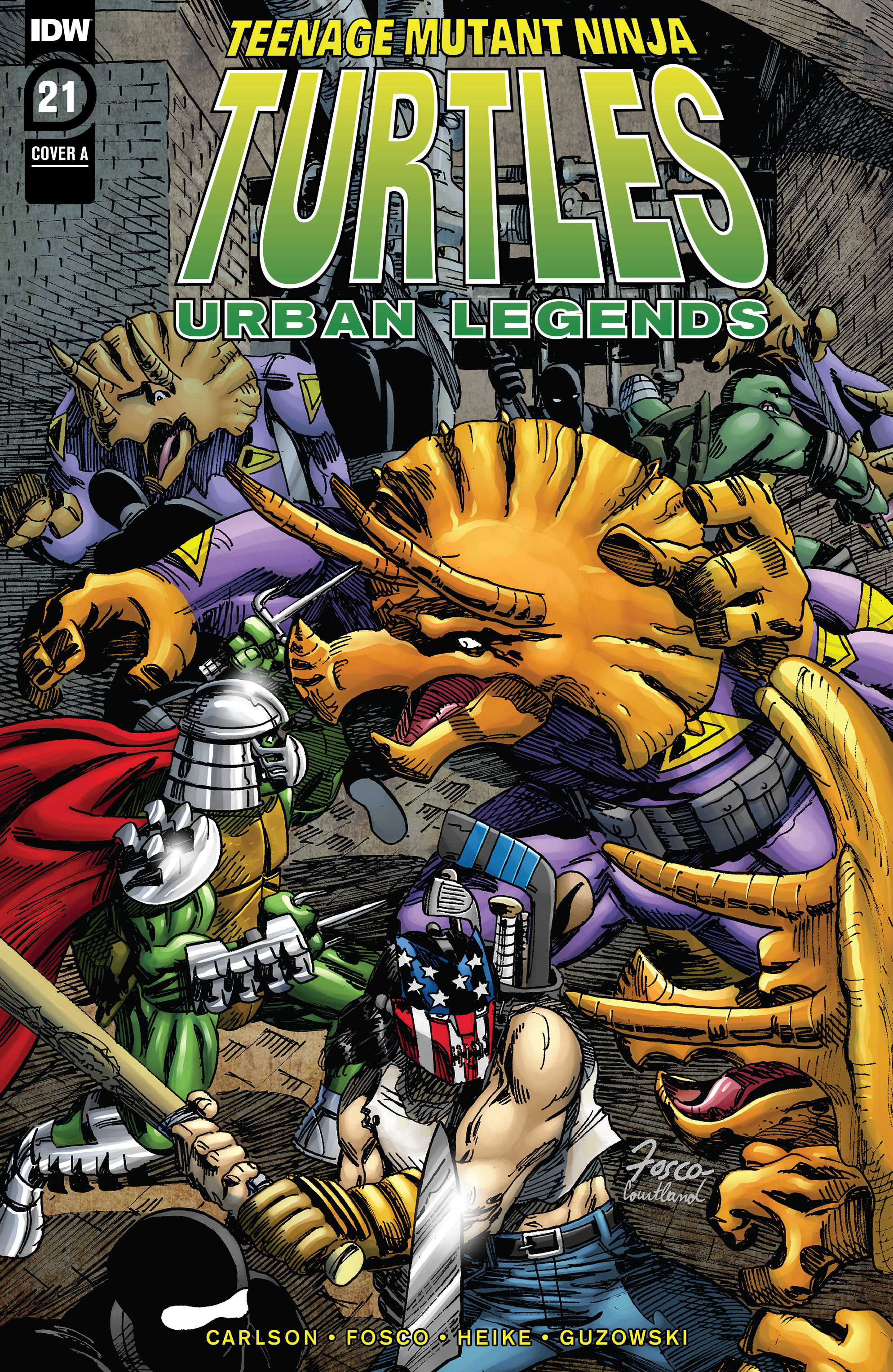 Read online Teenage Mutant Ninja Turtles: Urban Legends comic -  Issue #21 - 1