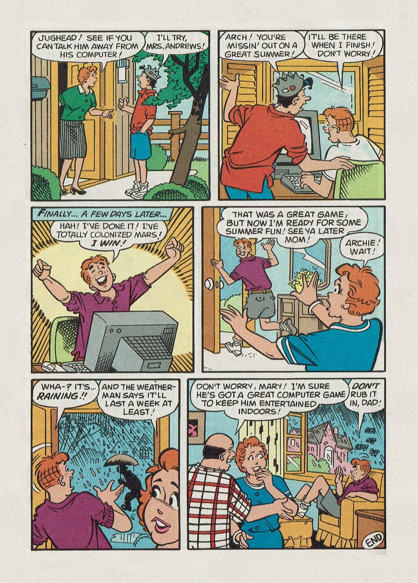 Read online Archie Digest Magazine comic -  Issue #227 - 54