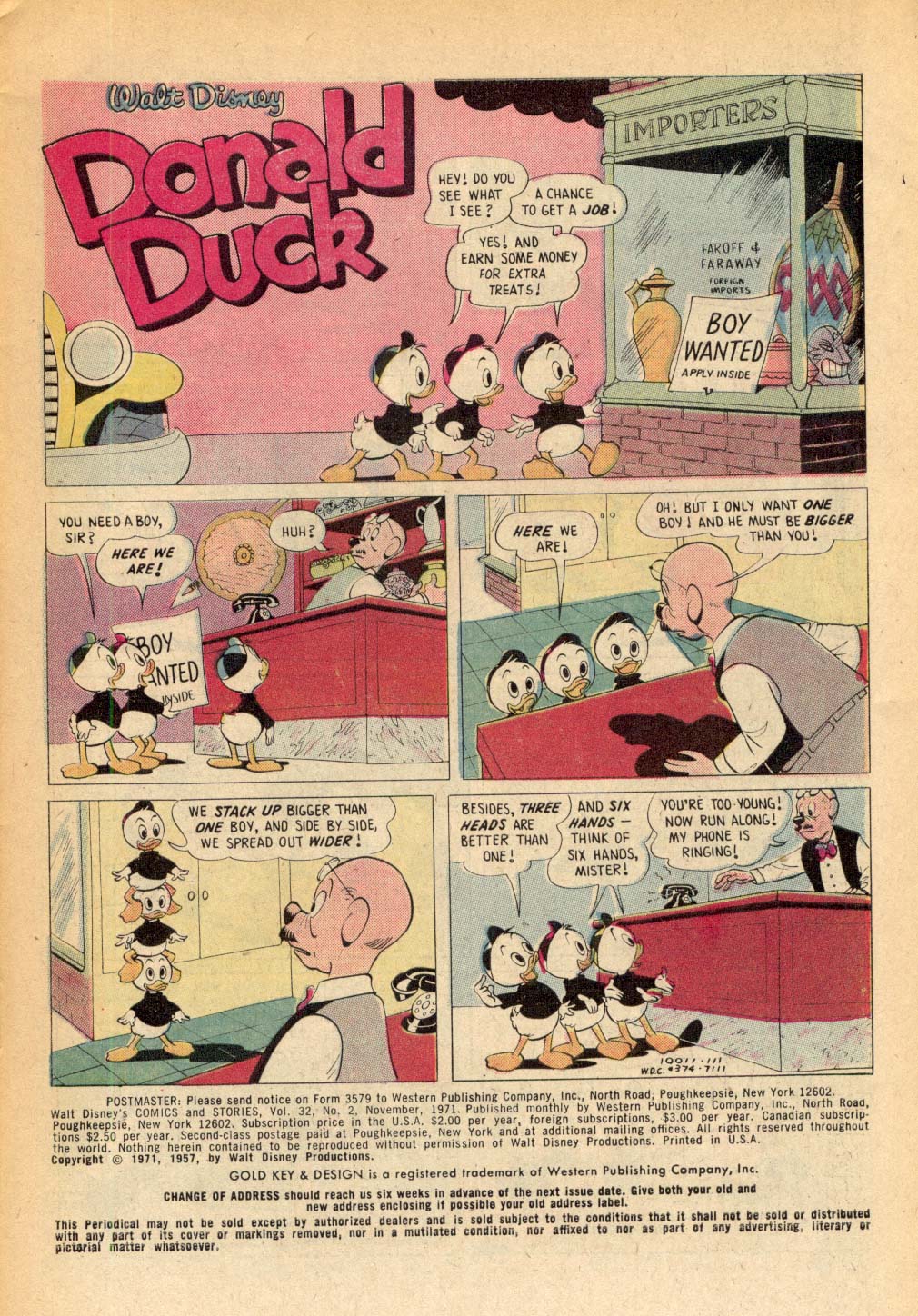 Walt Disney's Comics and Stories issue 374 - Page 3