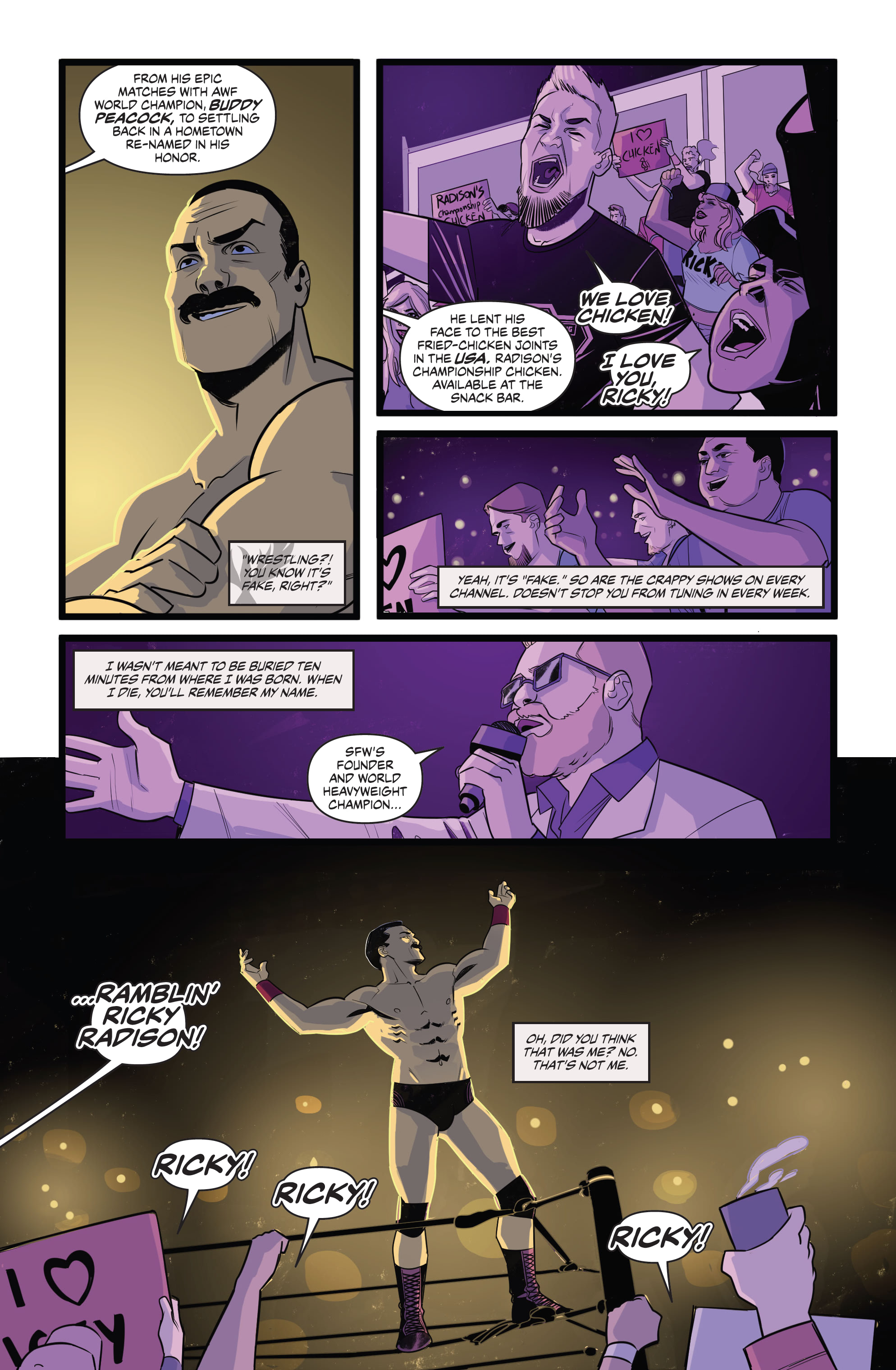 Read online Over the Ropes comic -  Issue # _TPB - 9