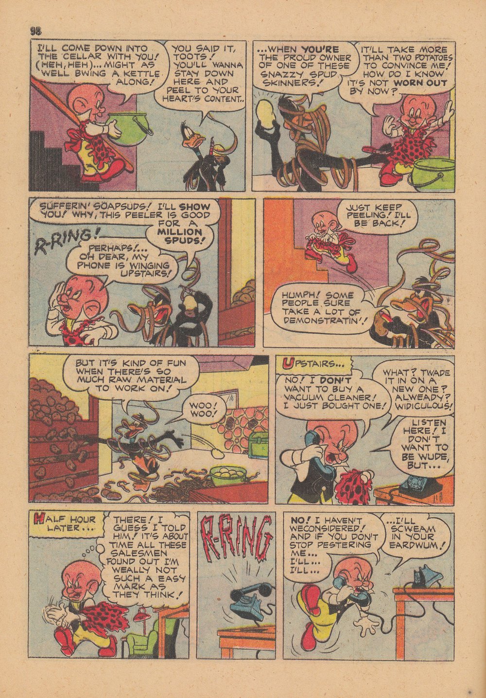 Read online Bugs Bunny's Christmas Funnies comic -  Issue # TPB 2 - 100