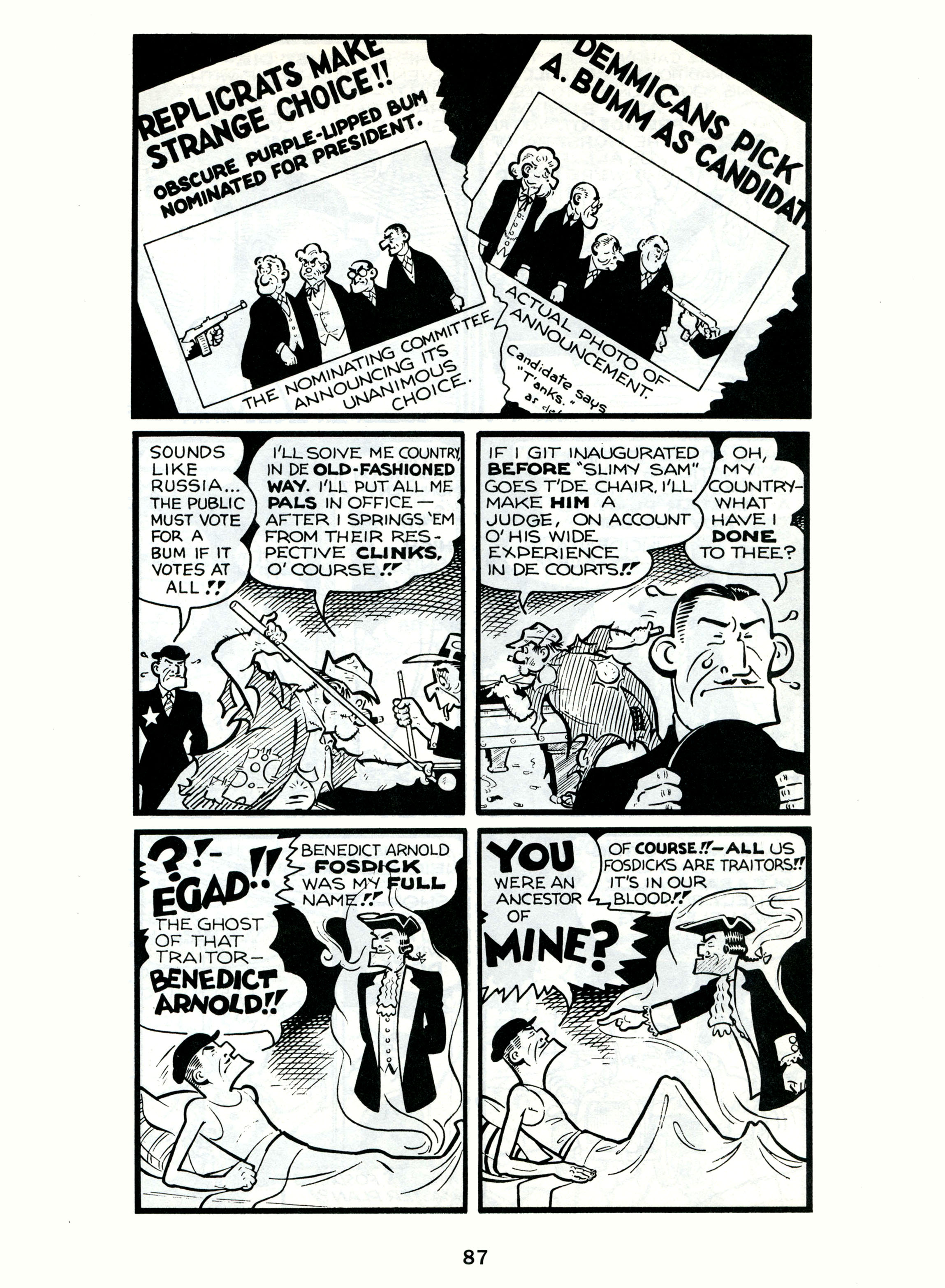 Read online Fearless Fosdick comic -  Issue # TPB - 88