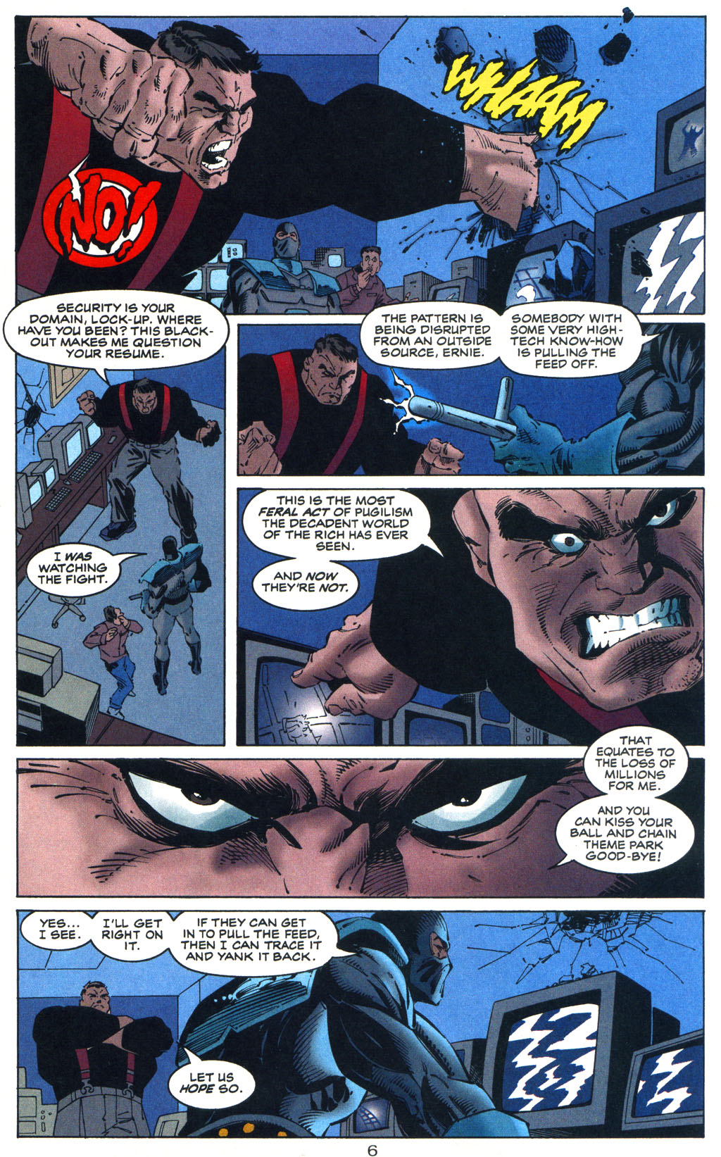 Read online Batman/Wildcat comic -  Issue #3 - 6