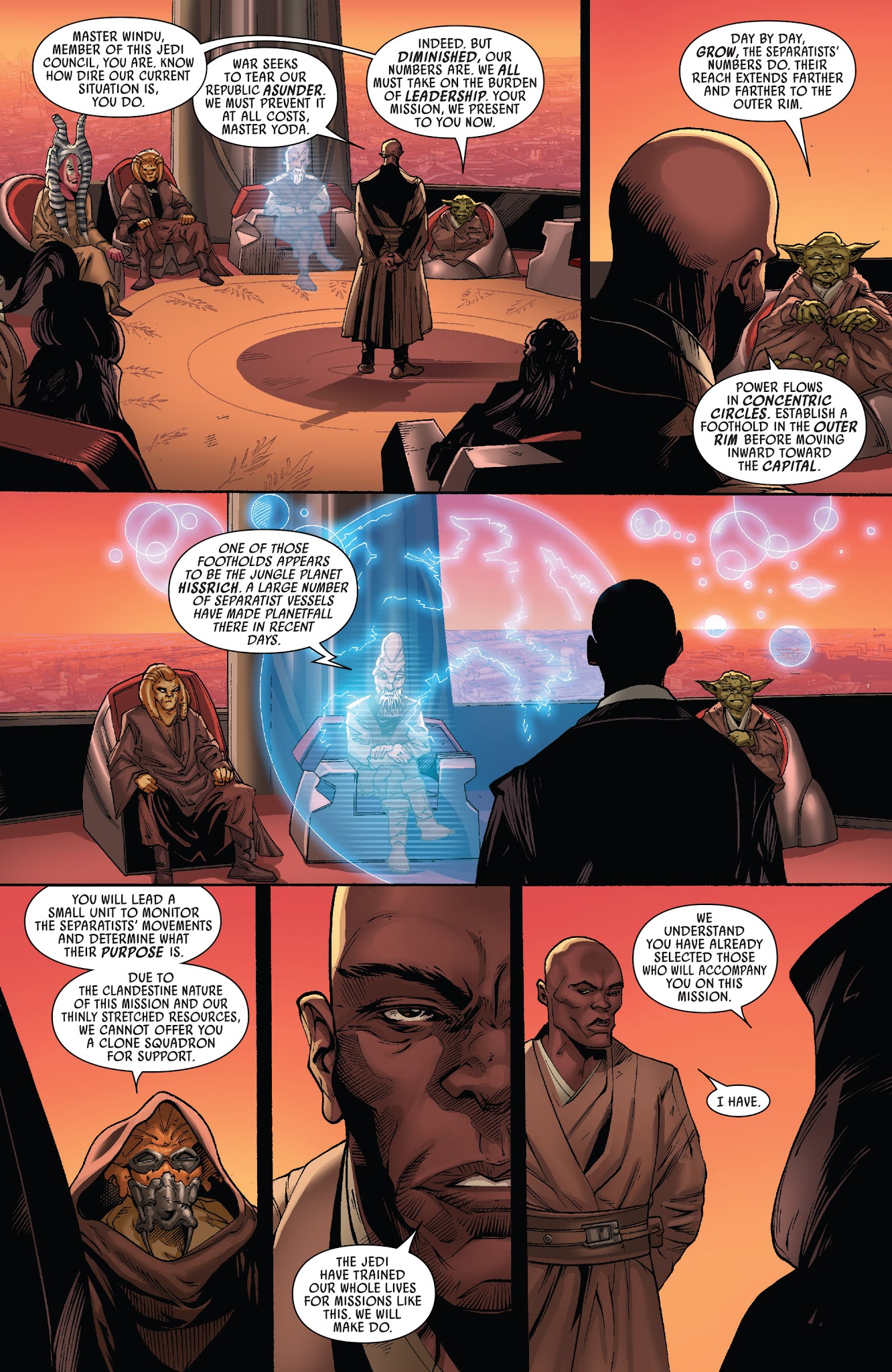 Read online Star Wars: Mace Windu comic -  Issue #1 - 6