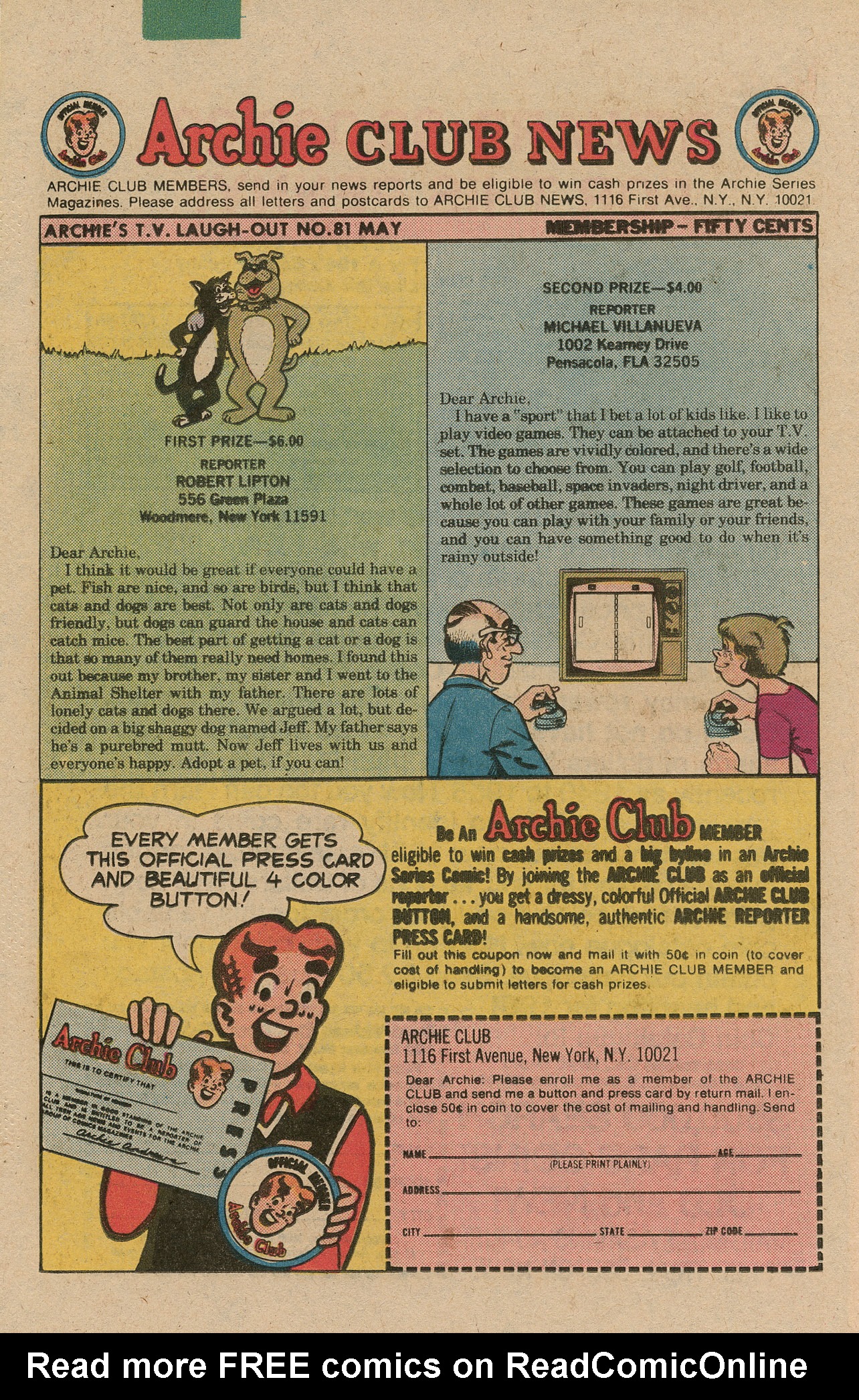Read online Archie's TV Laugh-Out comic -  Issue #81 - 26