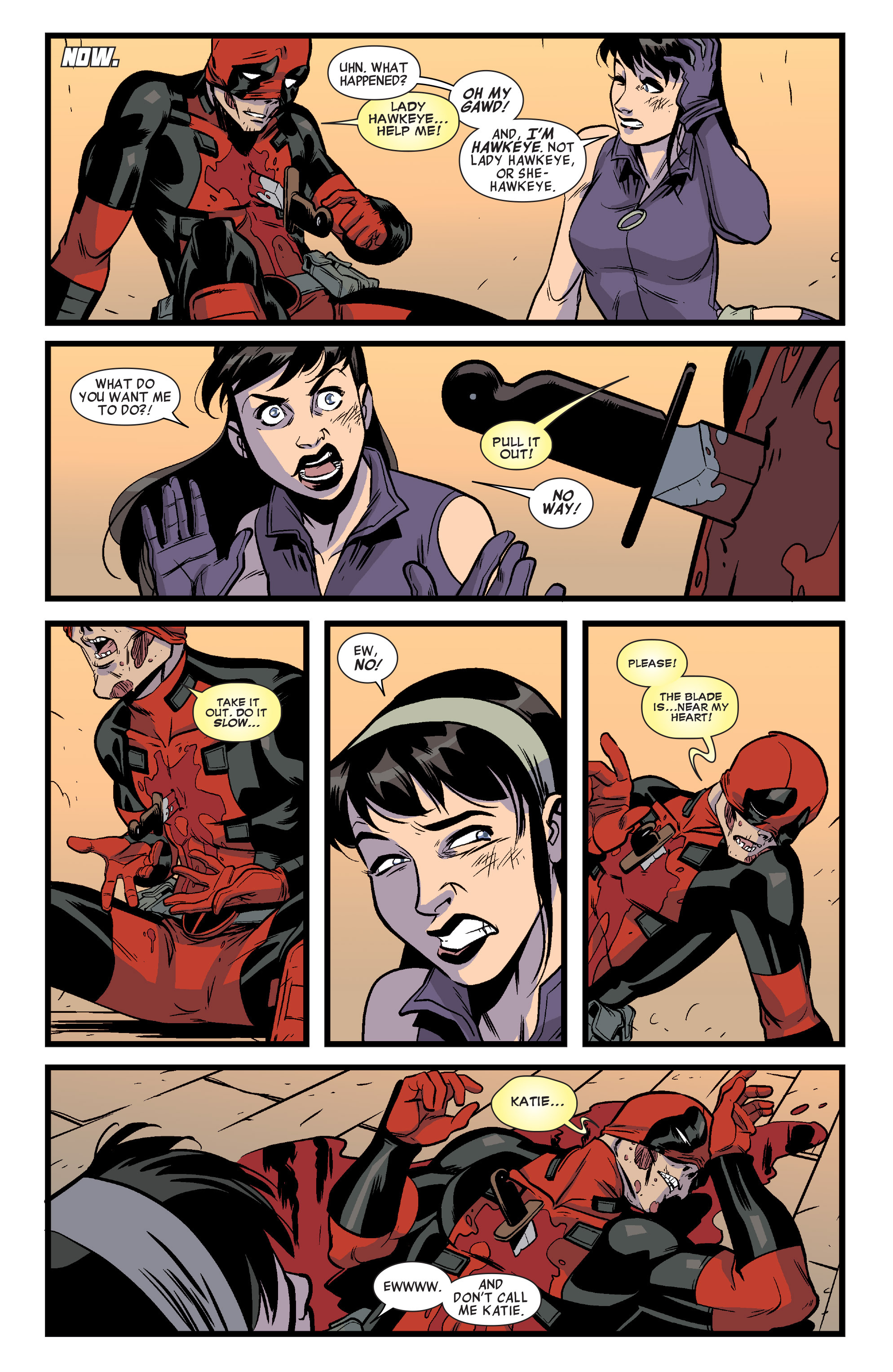 Read online Hawkeye vs. Deadpool comic -  Issue #3 - 5
