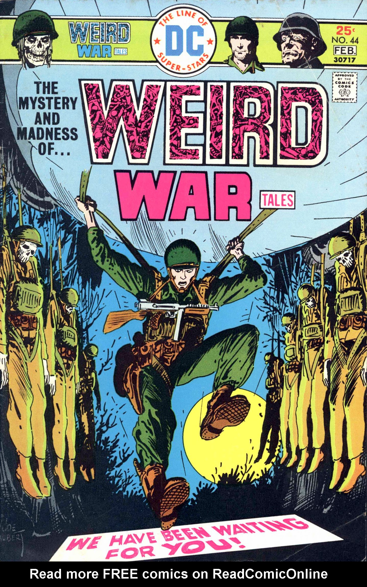 Read online Weird War Tales (1971) comic -  Issue #44 - 1