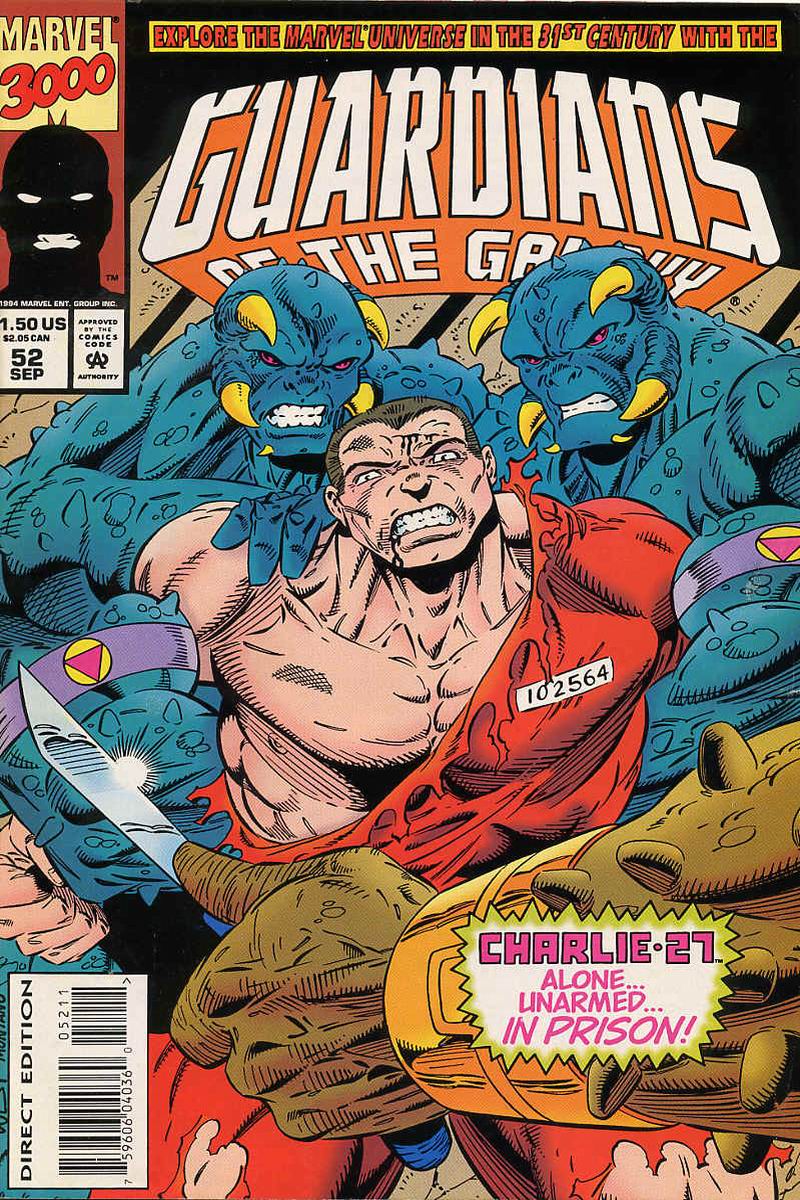Read online Guardians of the Galaxy (1990) comic -  Issue #52 - 1