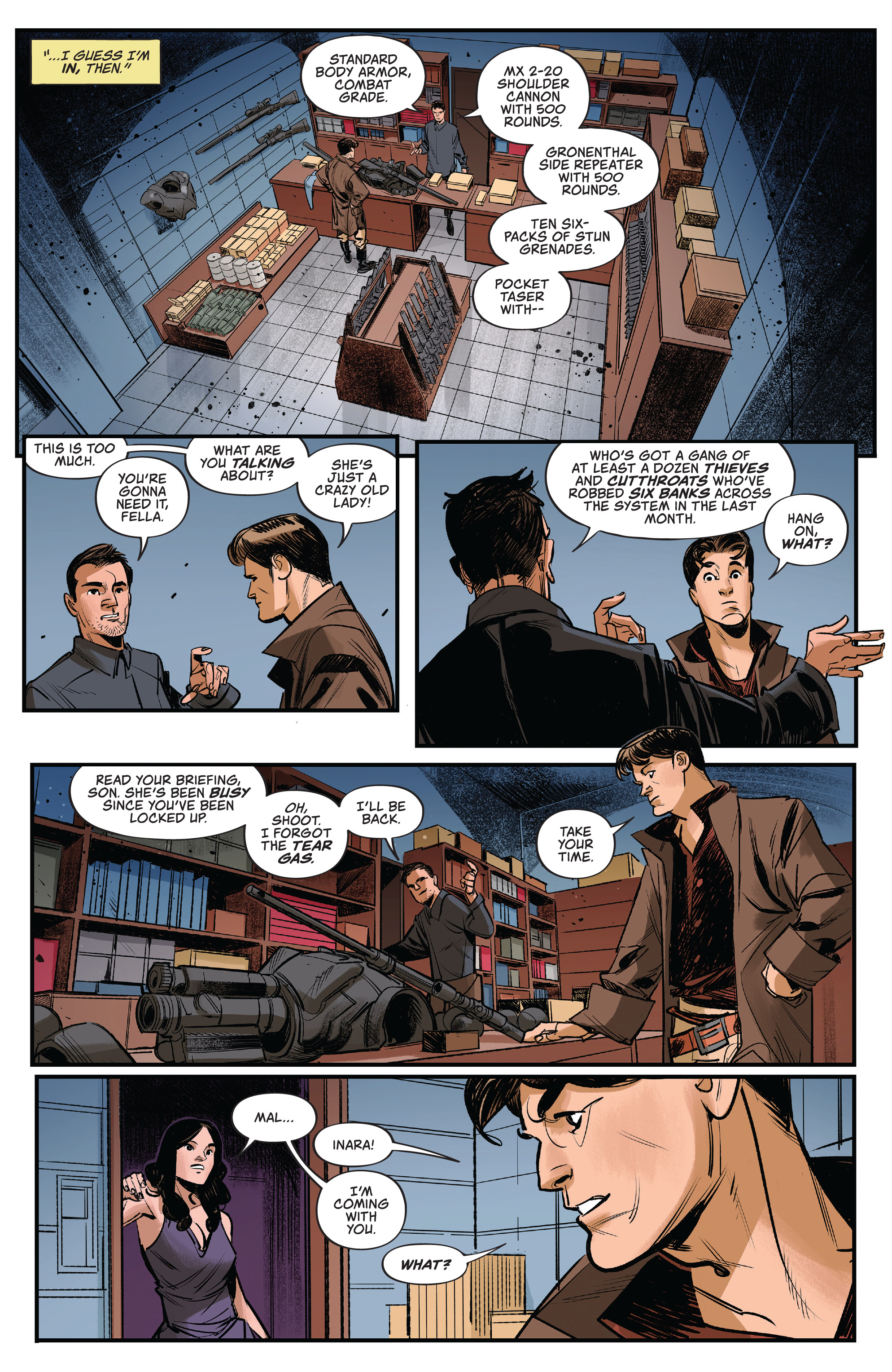 Read online Firefly: The Outlaw Ma Reynolds comic -  Issue # Full - 7