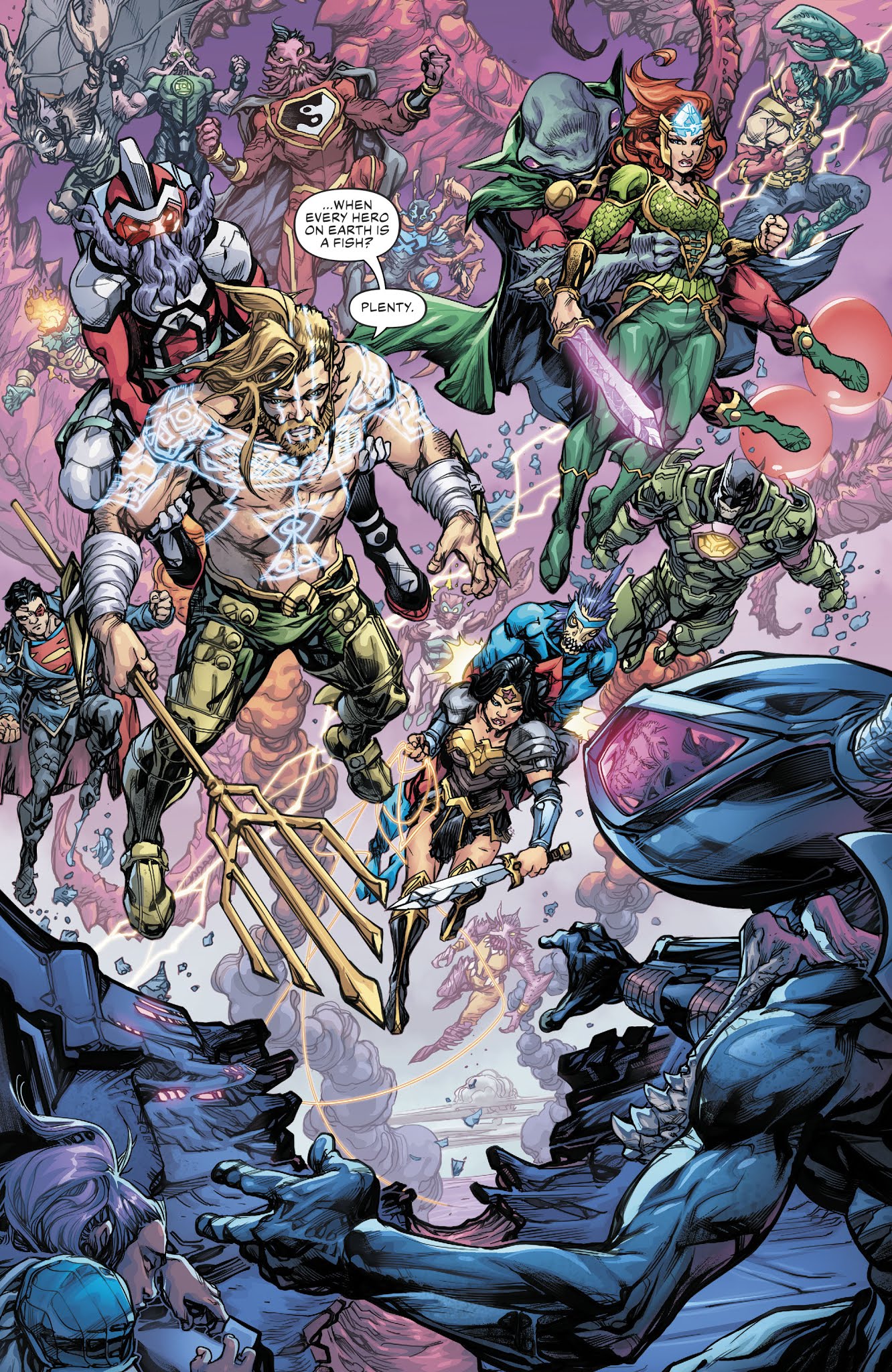 Read online Aquaman/Justice League: Drowned Earth Special comic -  Issue # Full - 30