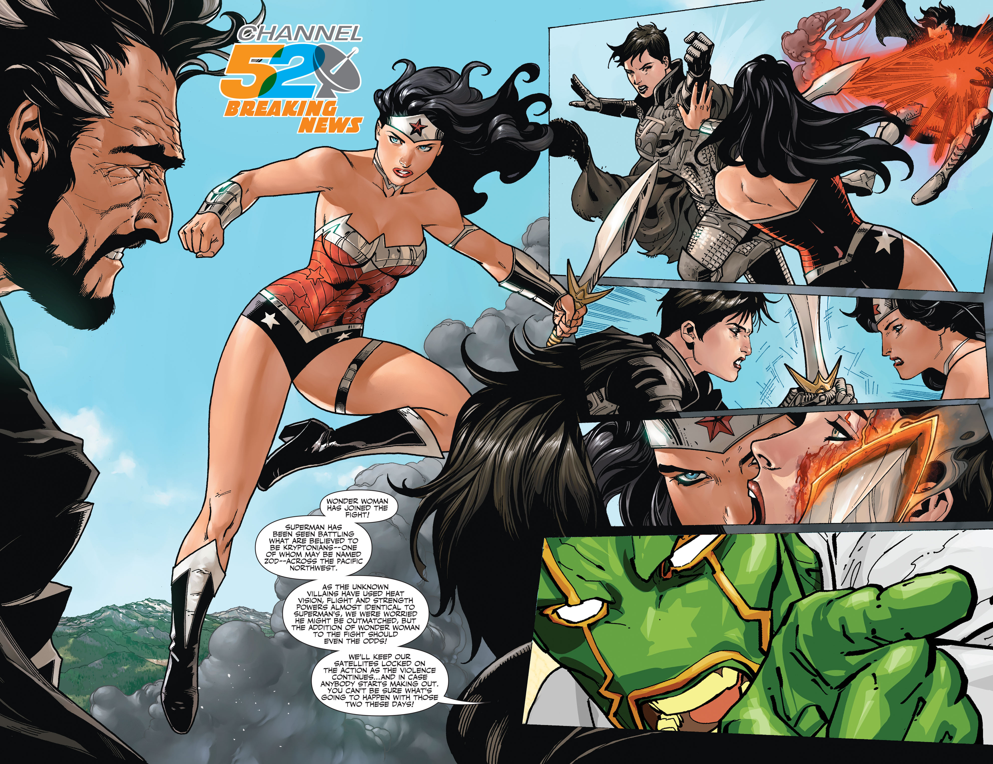 Read online Batman and Robin (2011) comic -  Issue #28 - Batman and Two-Face - 22