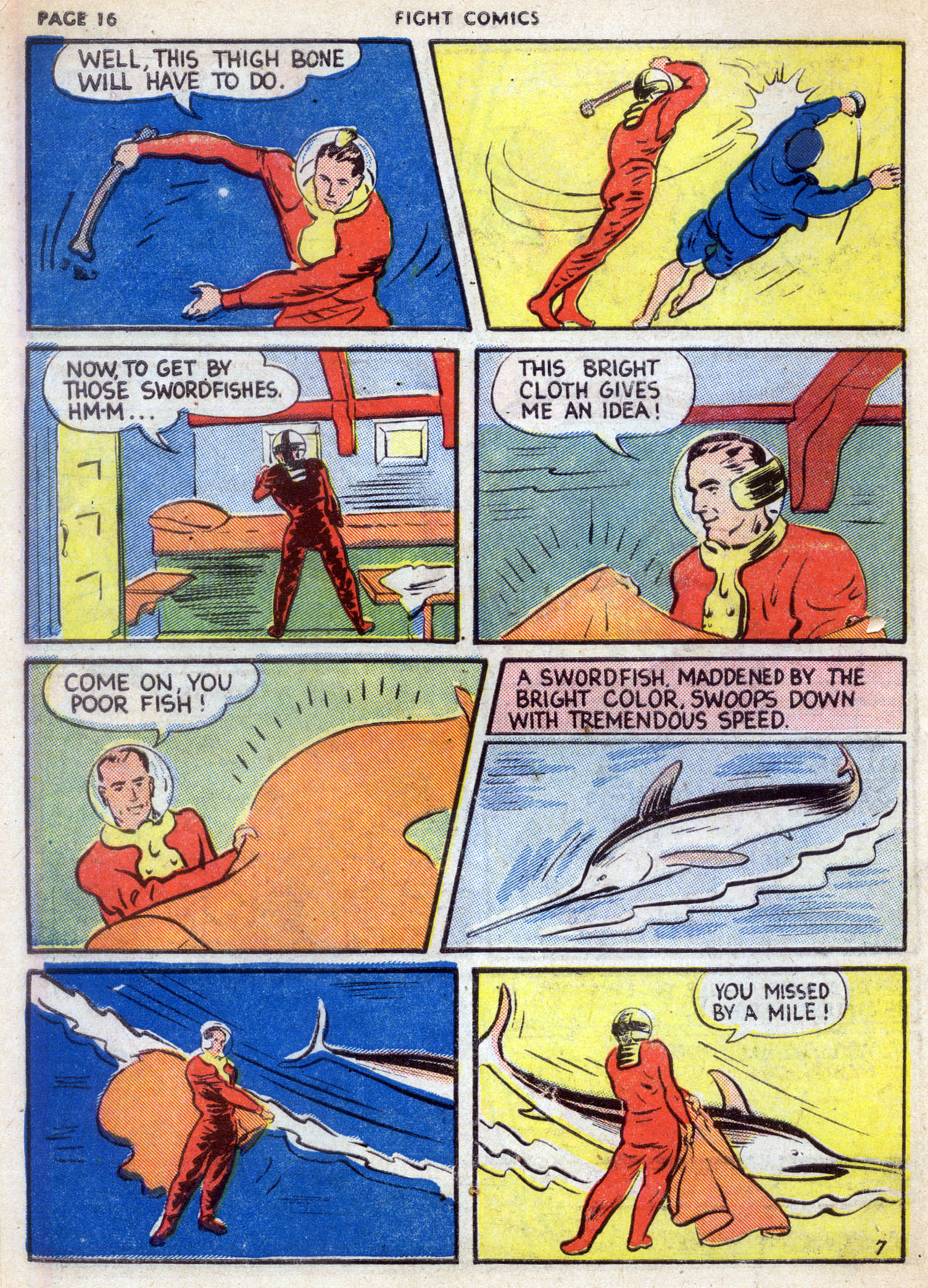 Read online Fight Comics comic -  Issue #4 - 18