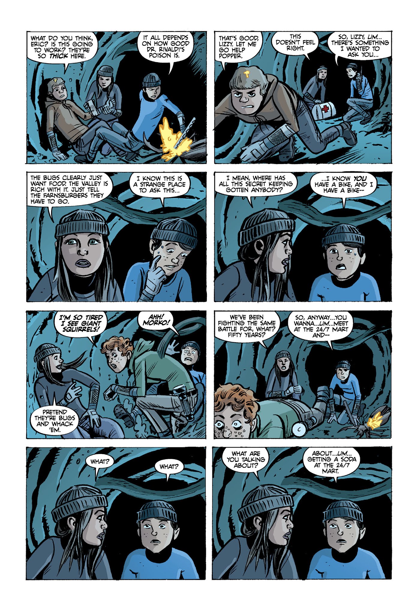 Read online Juice Squeezers: The Great Bug Elevator comic -  Issue # TPB - 52