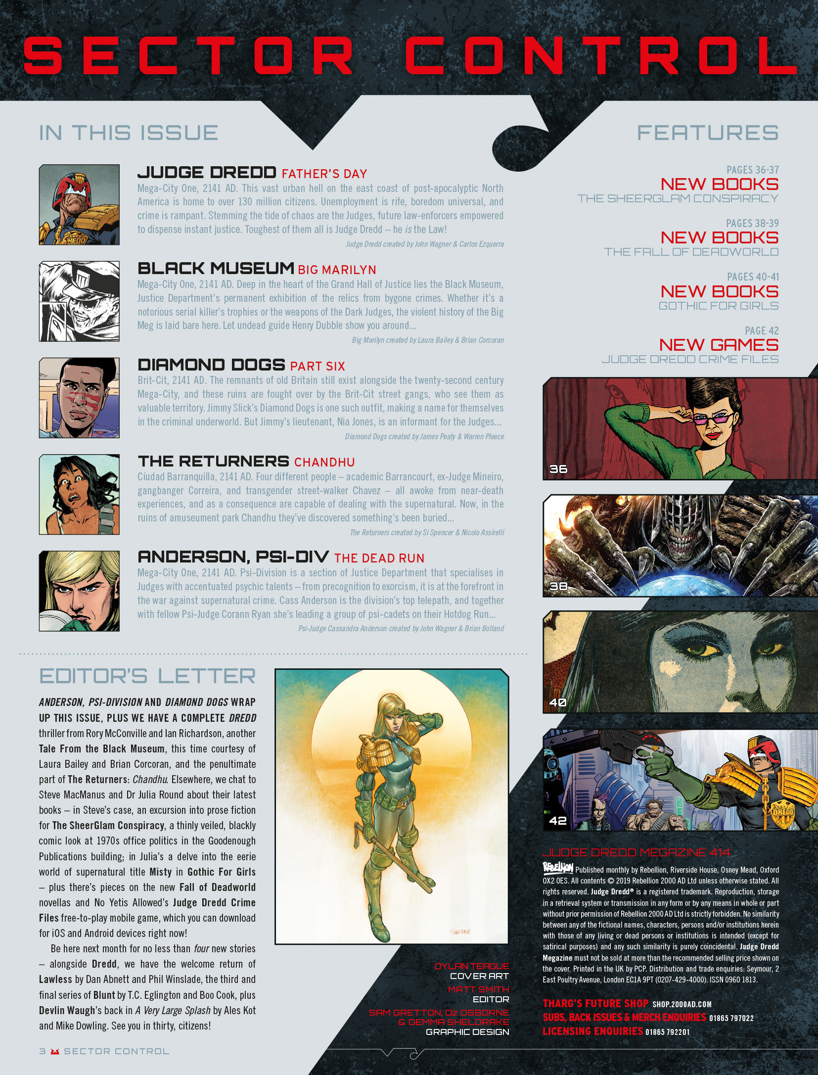 Read online Judge Dredd Megazine (Vol. 5) comic -  Issue #414 - 3