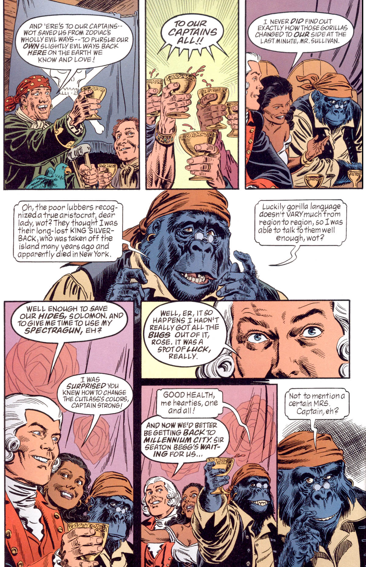 Read online Tom Strong comic -  Issue #32 - 23