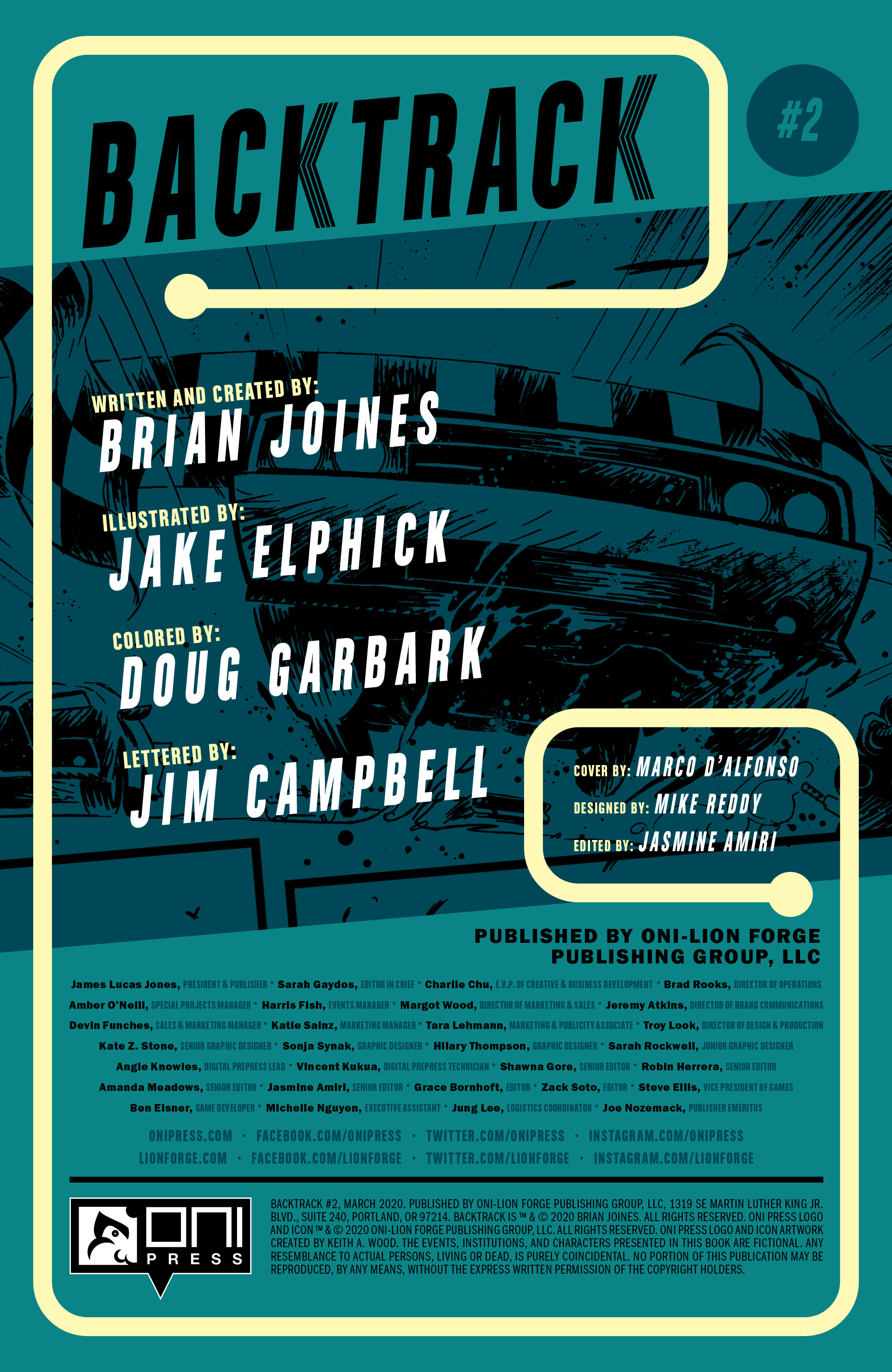 Read online Backtrack comic -  Issue #2 - 2