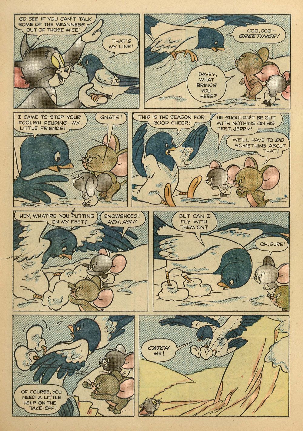 Read online M.G.M.'s Tom and Jerry's Winter Fun comic -  Issue #5 - 6