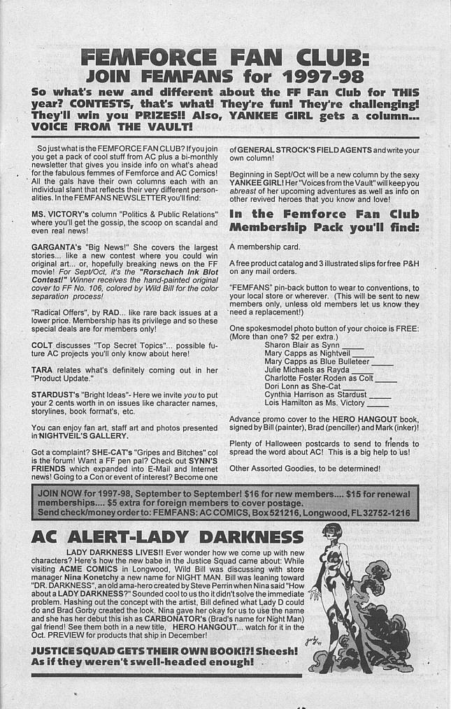 Read online Femforce comic -  Issue #104 - 29