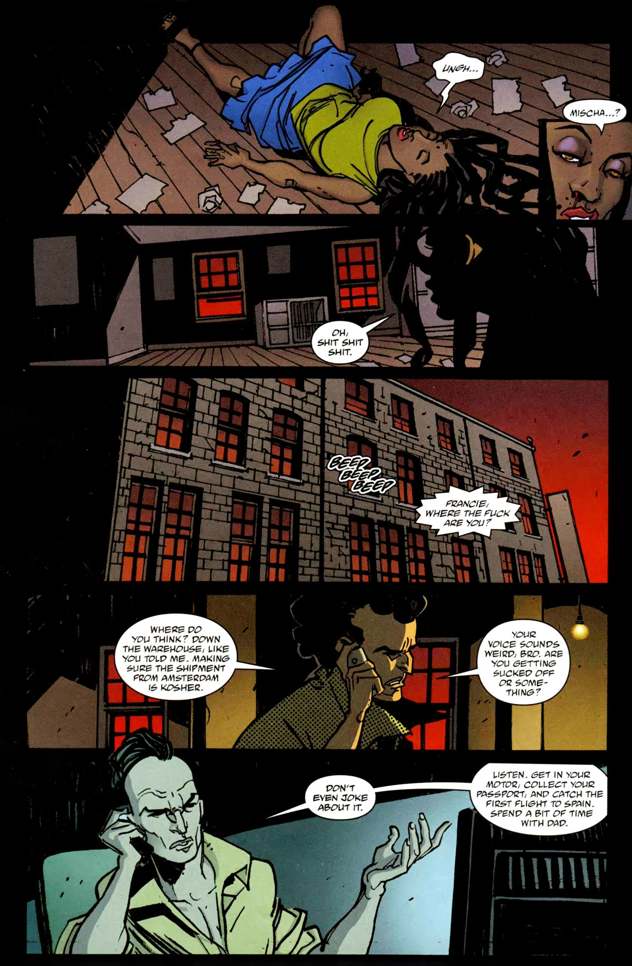 Read online Greek Street comic -  Issue #15 - 13