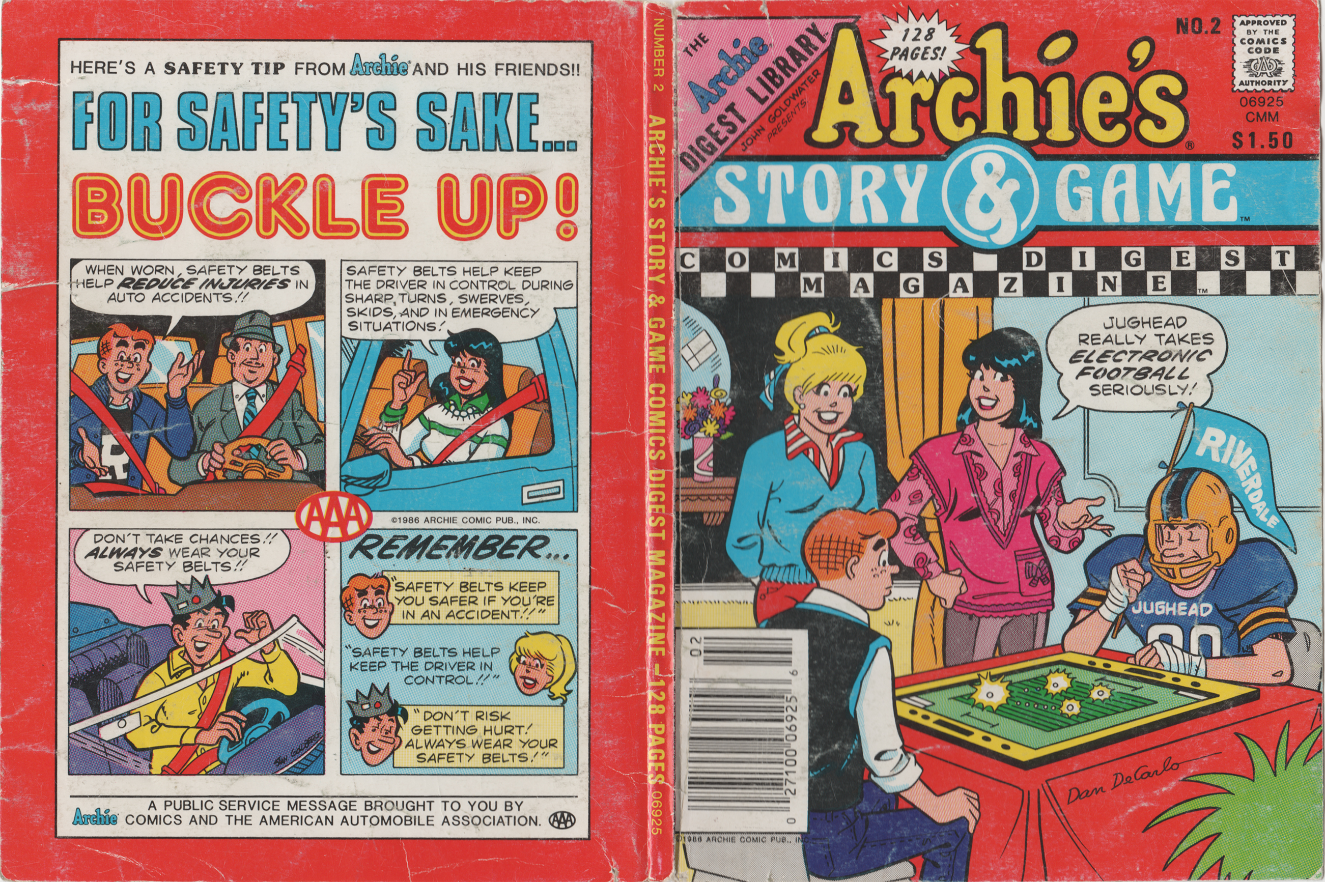 Read online Archie's Story & Game Digest Magazine comic -  Issue #2 - 132