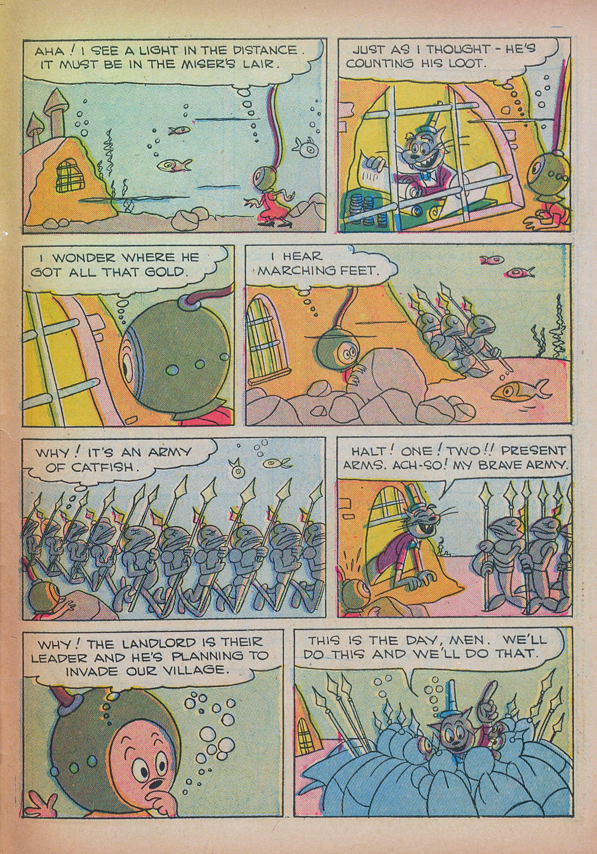 Read online Paul Terry's Mighty Mouse Comics comic -  Issue #26 - 29