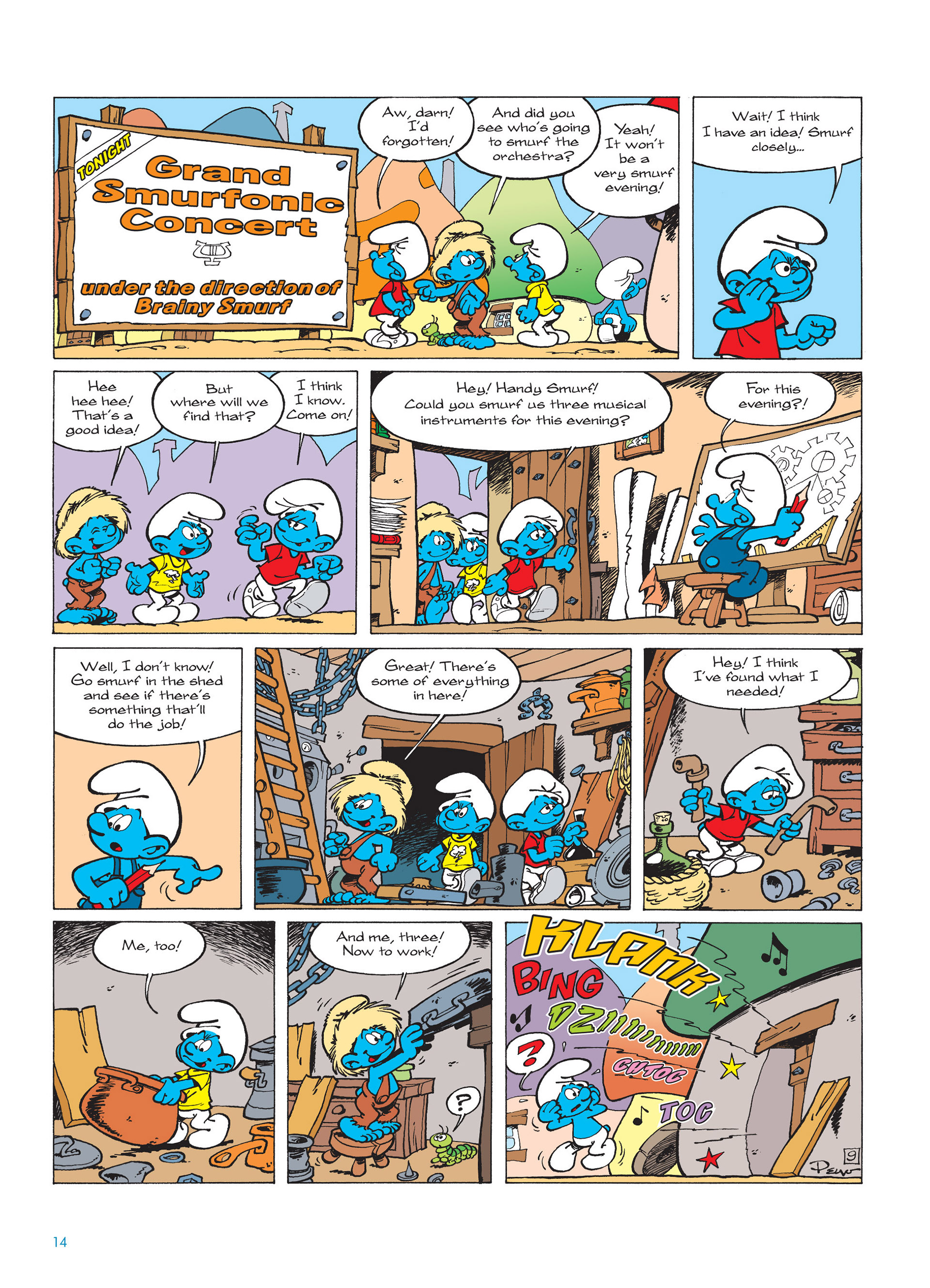 Read online The Smurfs comic -  Issue #15 - 15