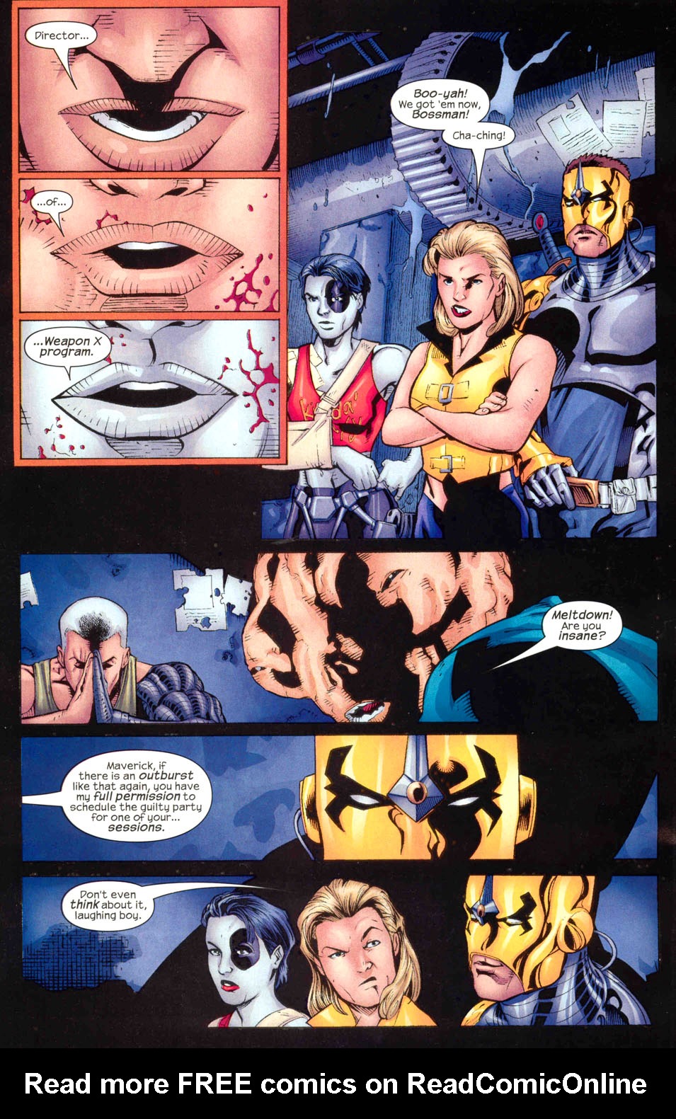 Read online Weapon X (2002) comic -  Issue #10 - 14